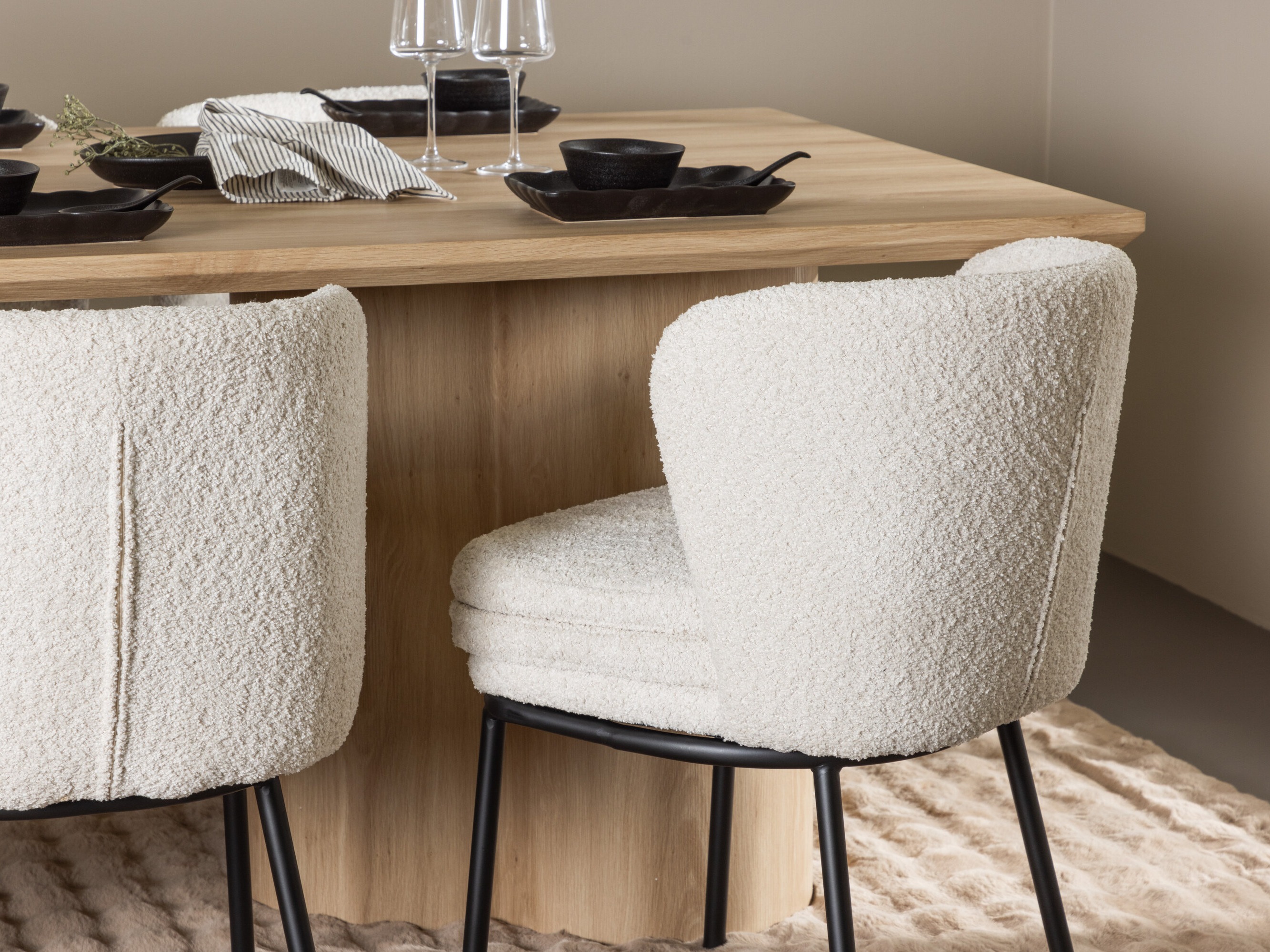 Conjunto de mesas y sillas para comedor Dallas 5099