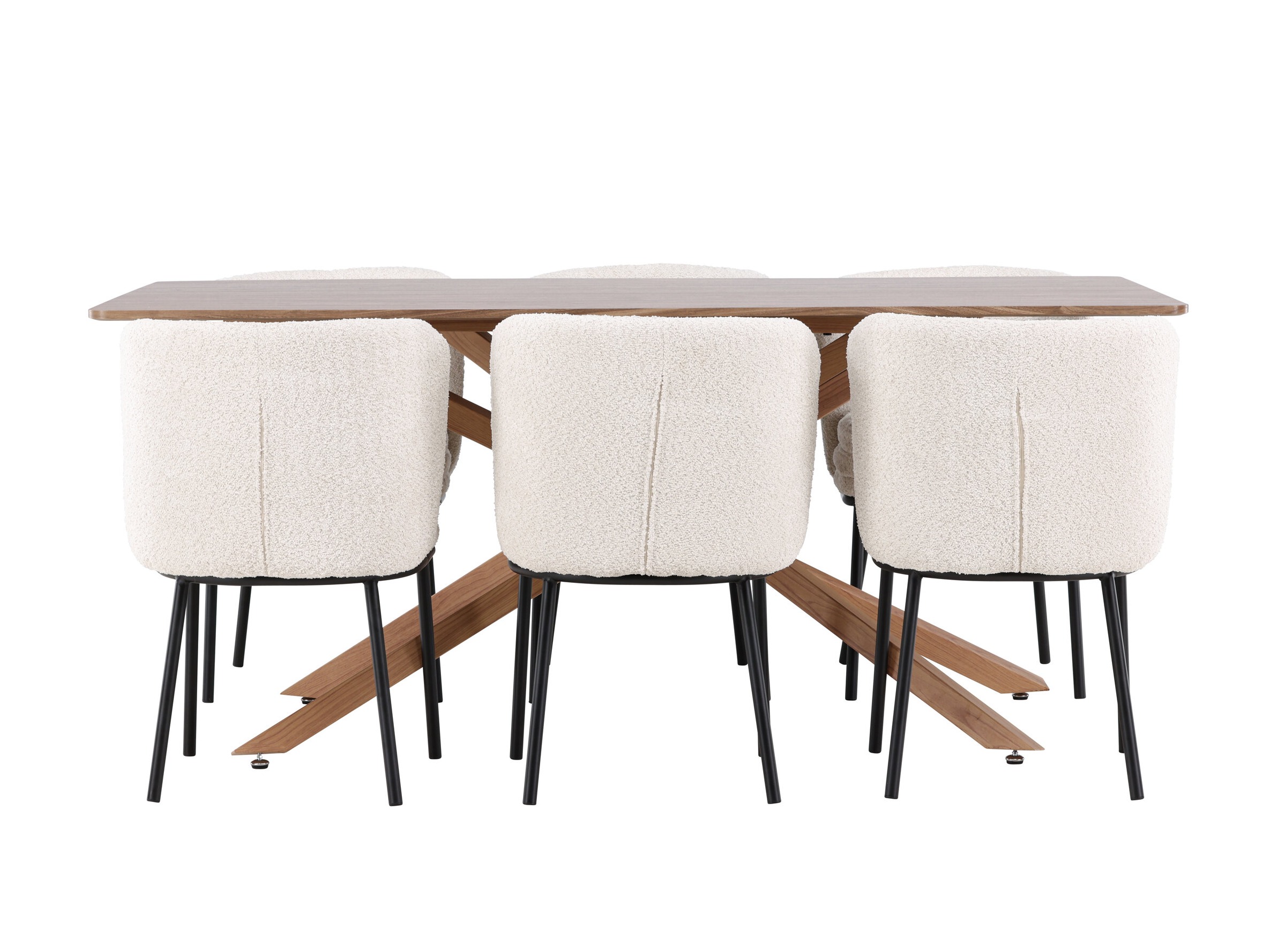 Conjunto de mesas y sillas para comedor Dallas 5100