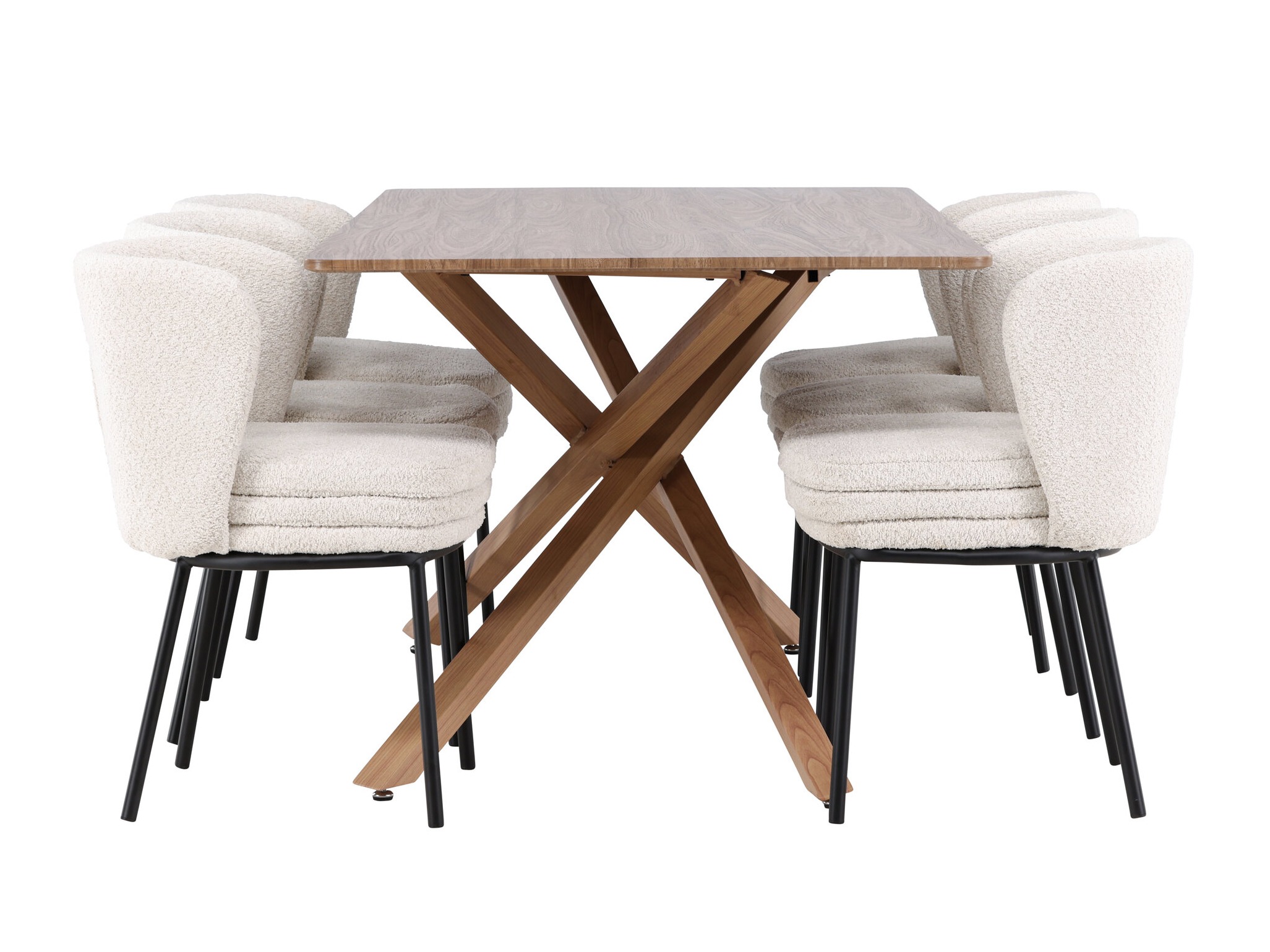 Conjunto de mesas y sillas para comedor Dallas 5100