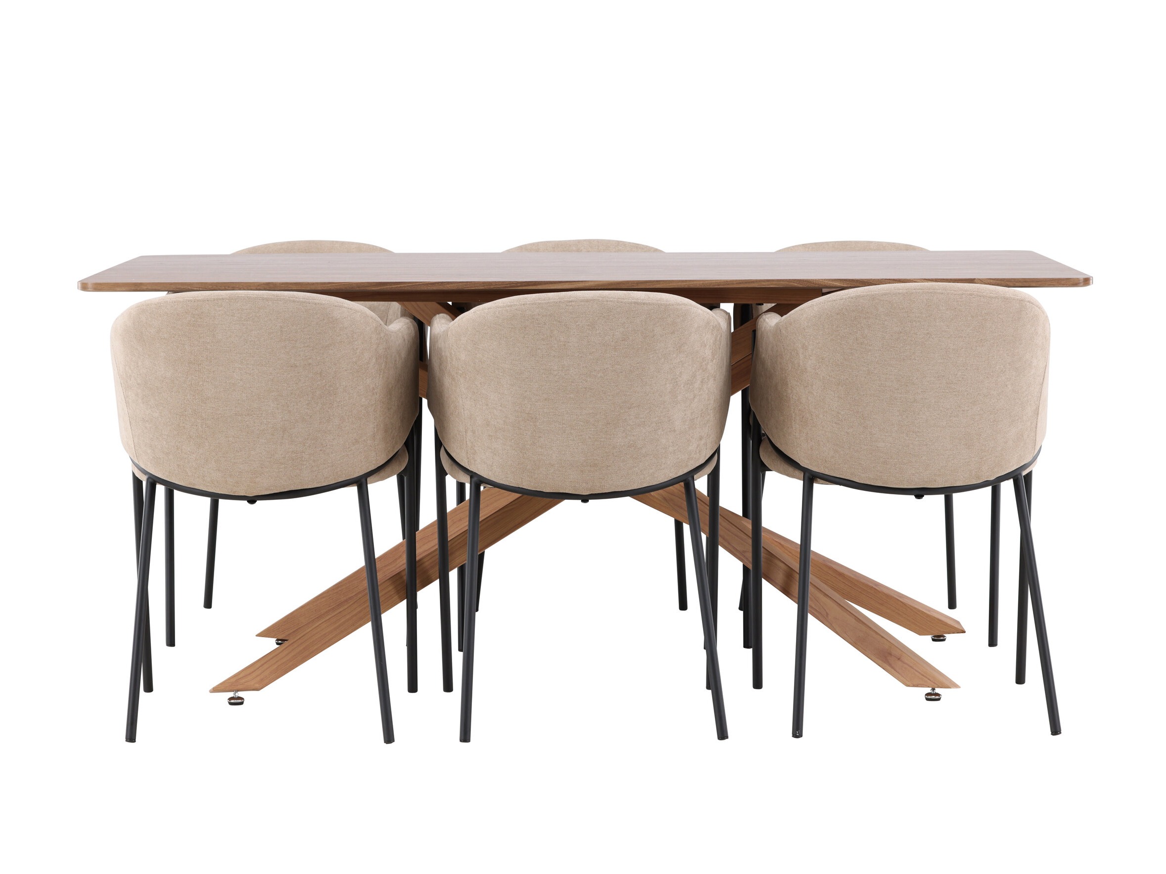 Conjunto de mesas y sillas para comedor Dallas 5101