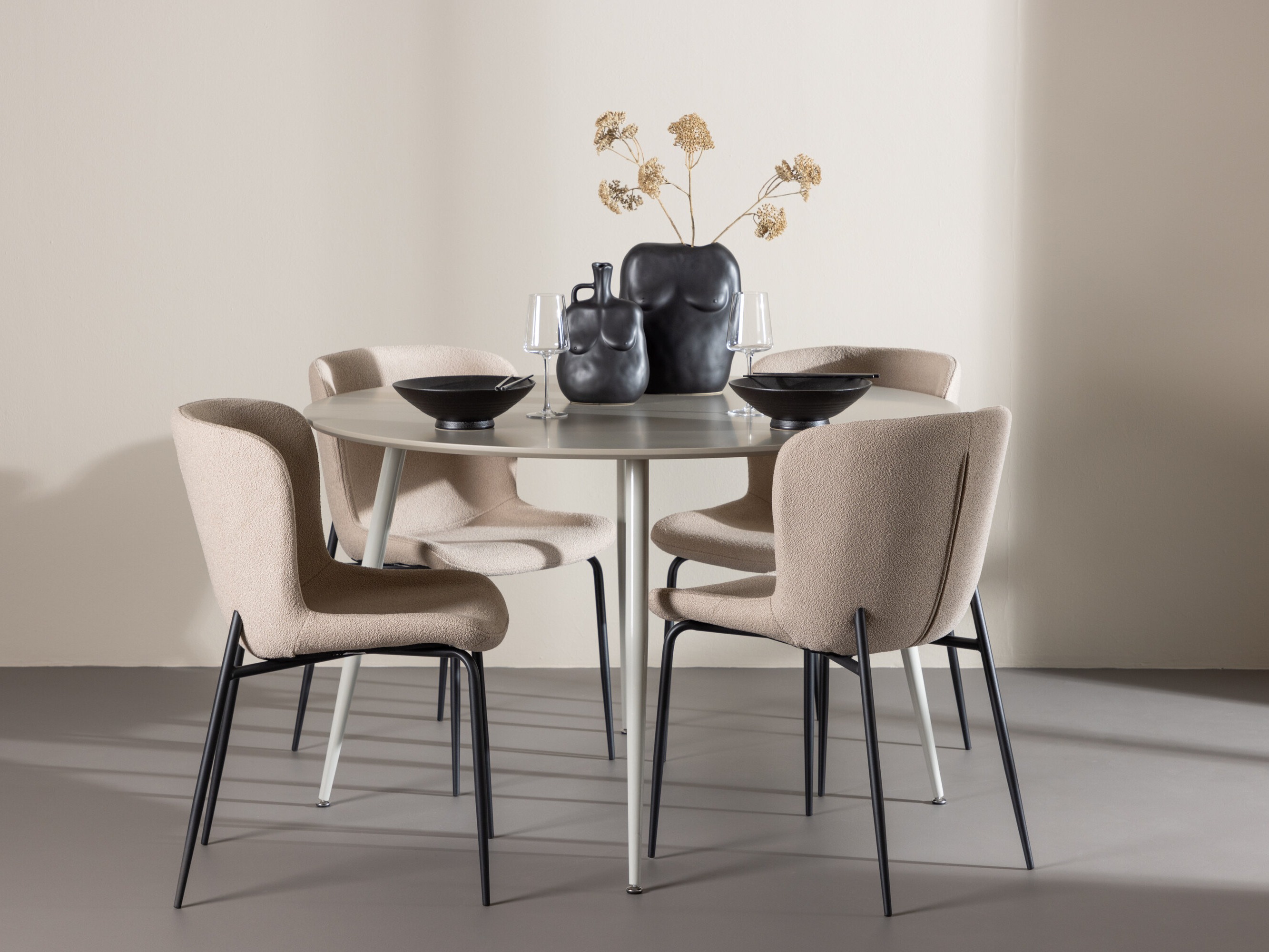 Conjunto de mesas y sillas para comedor Dallas 5104