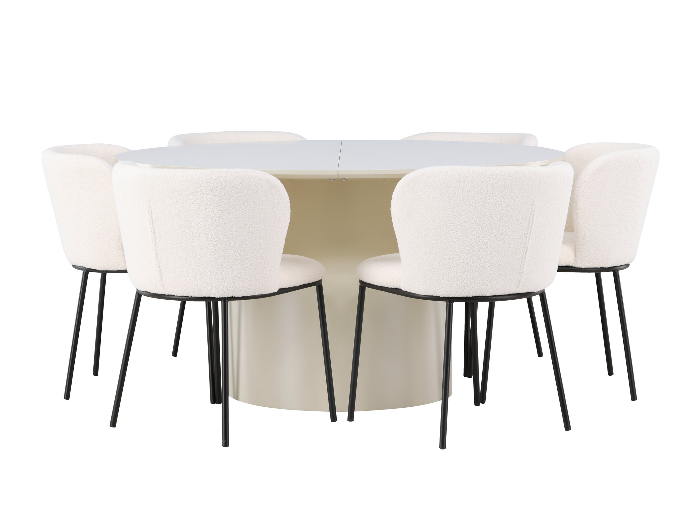 Conjunto de mesas y sillas para comedor Dallas 5108