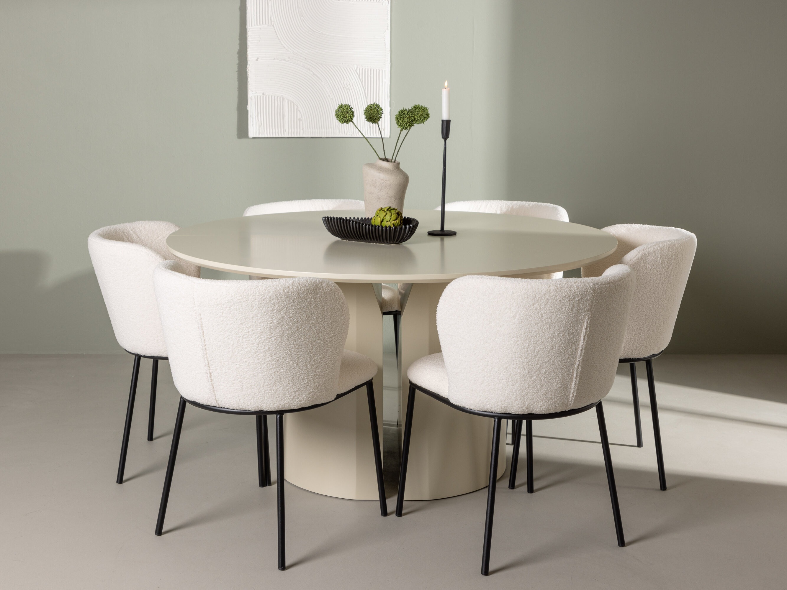 Conjunto de mesas y sillas para comedor Dallas 5108