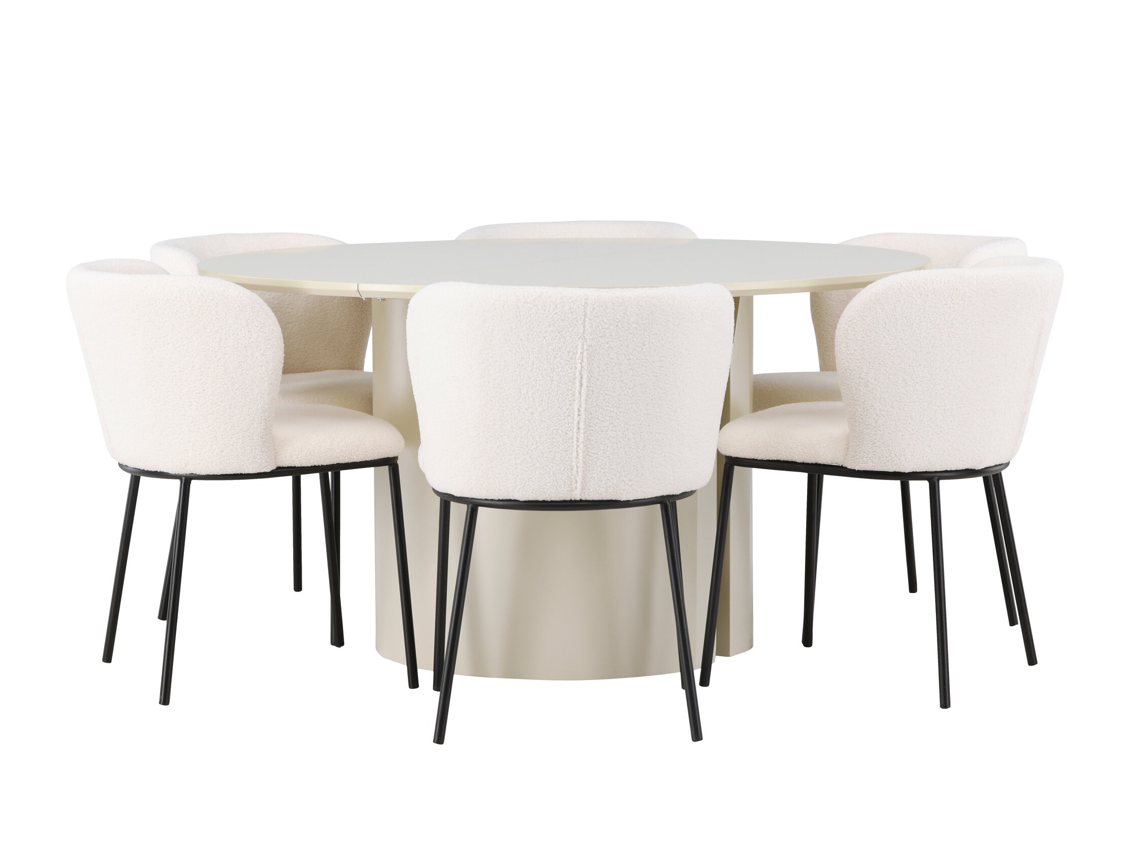 Conjunto de mesas y sillas para comedor Dallas 5108