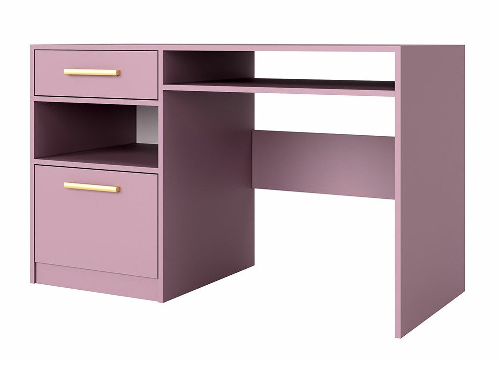 Escritorio Rosa (Púrpura + Dorado)