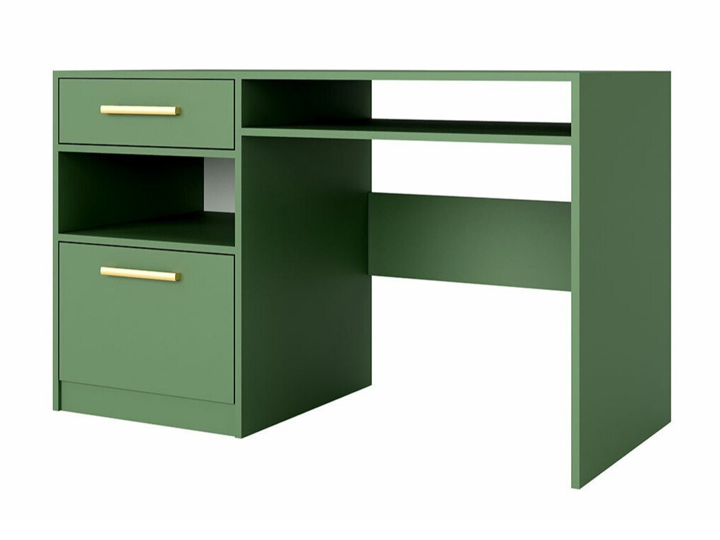 Escritorio Rosa (Verde + Dorado)