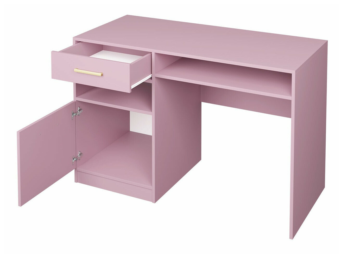 Escritorio Rosa (Verde + Dorado)
