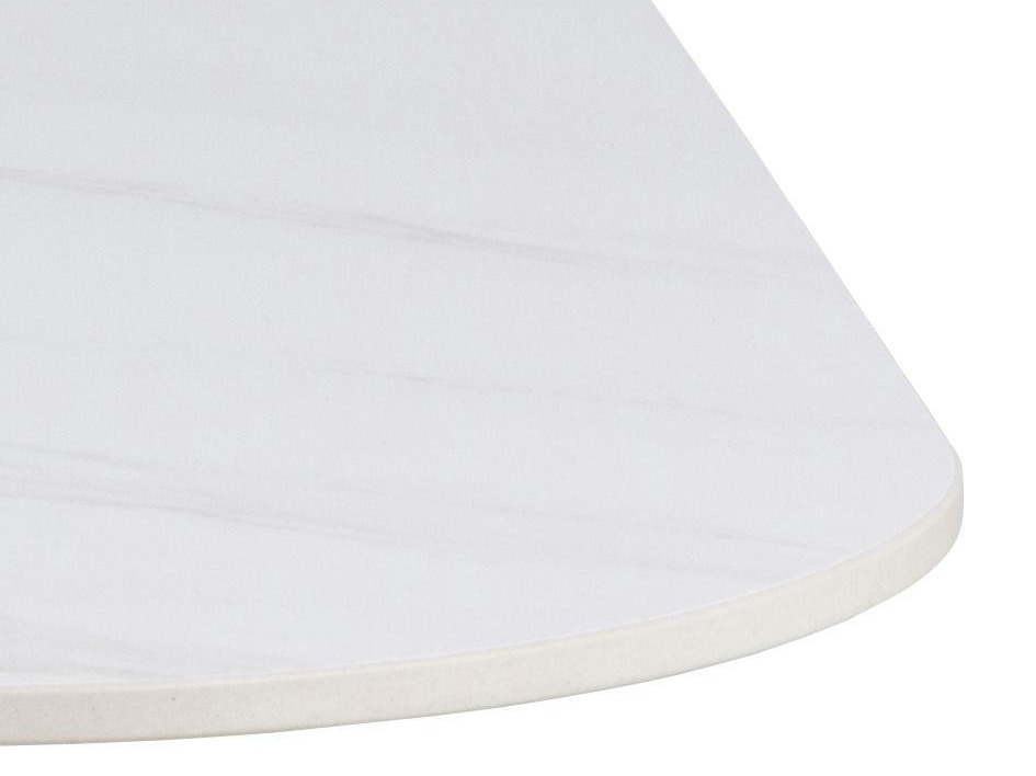 Mesa Norsica 690 (Blanco + Mármol blanco)