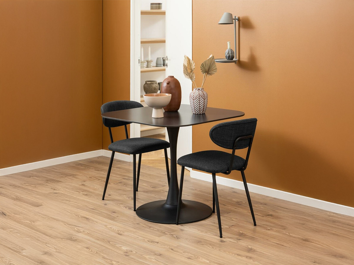 Mesa Norsica 690 (Negro + Mármol negro)