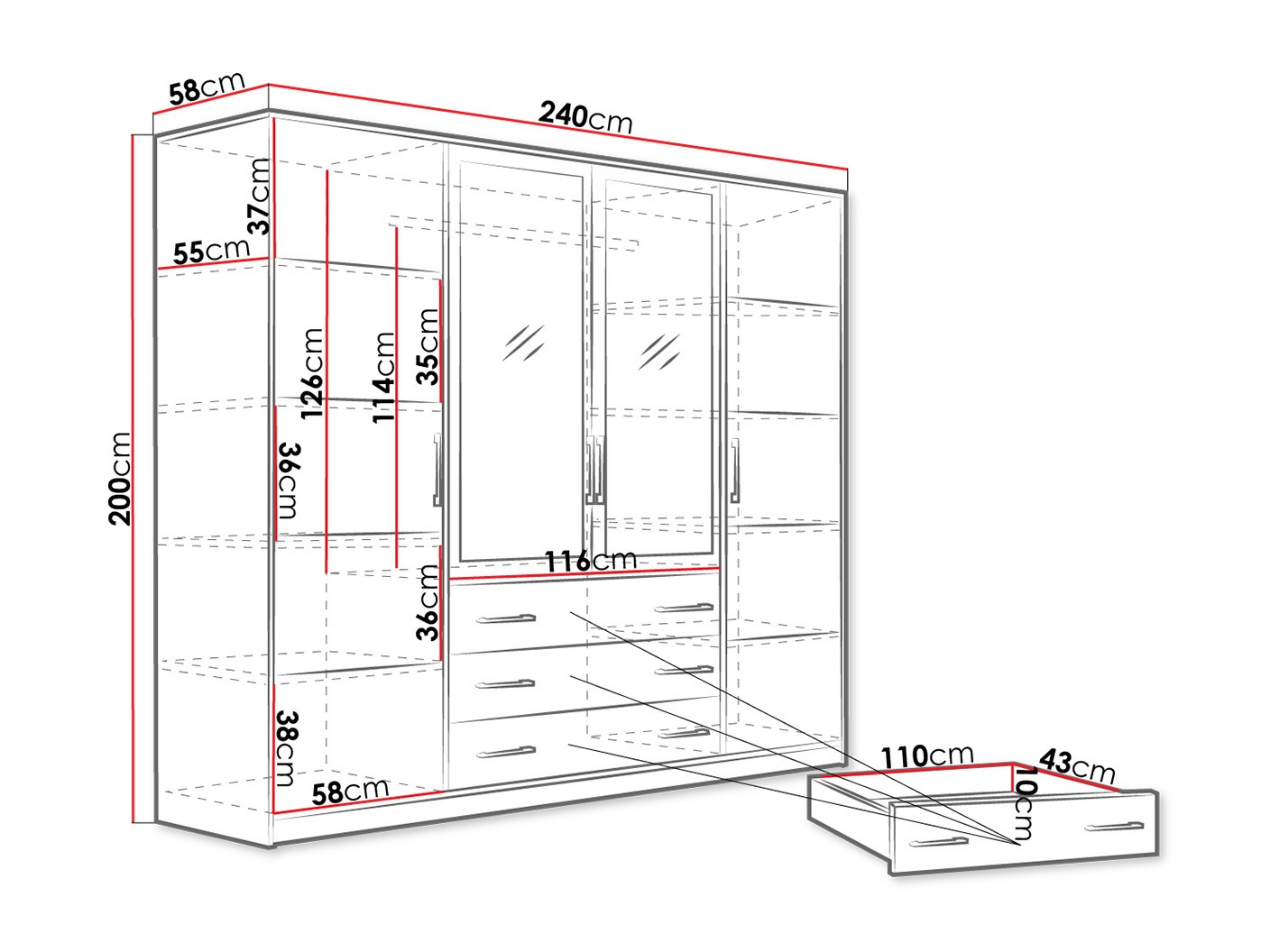 Armario Dortivu 151 (No)