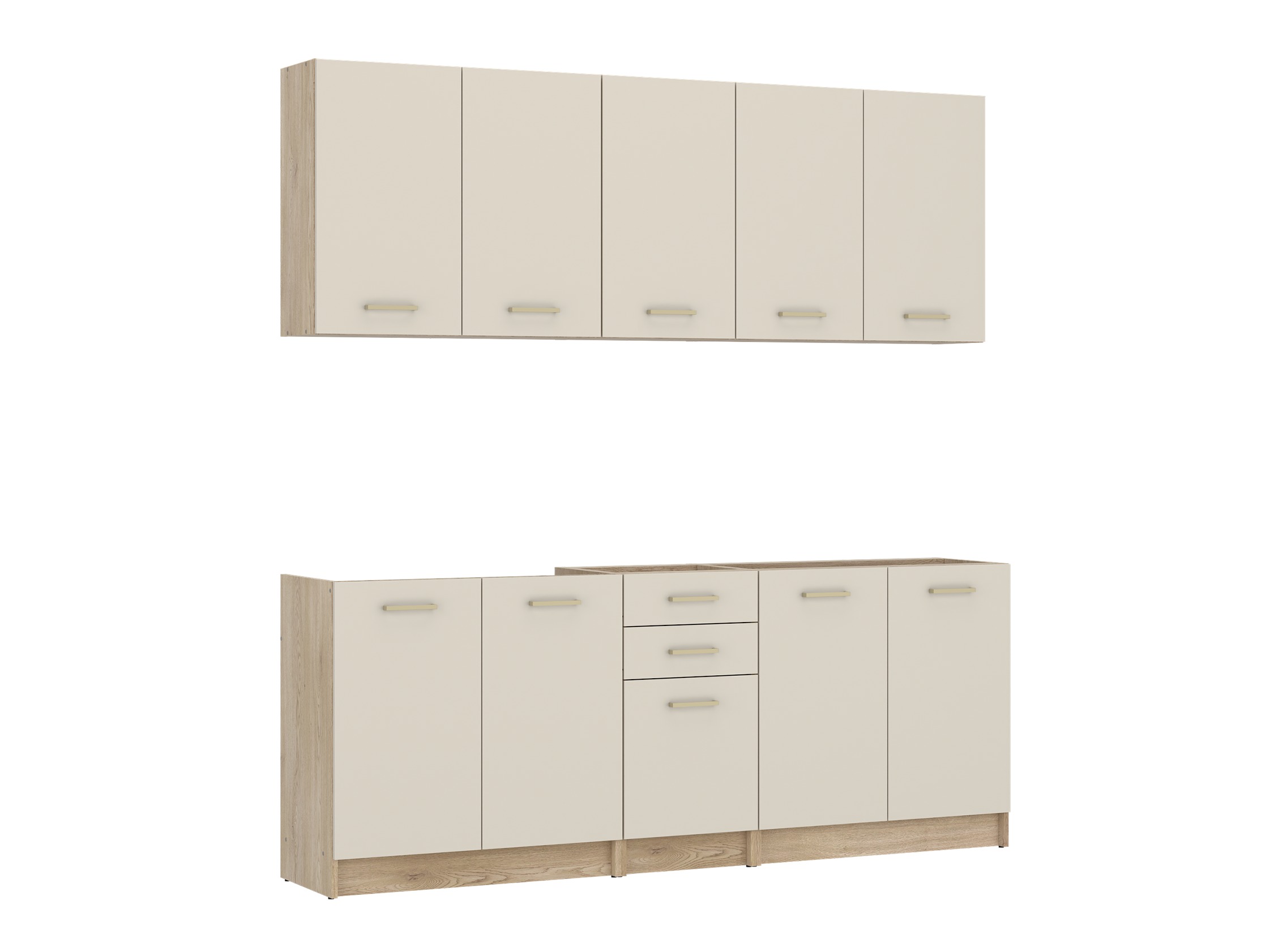 Conjunto de cocina modular Quti 122