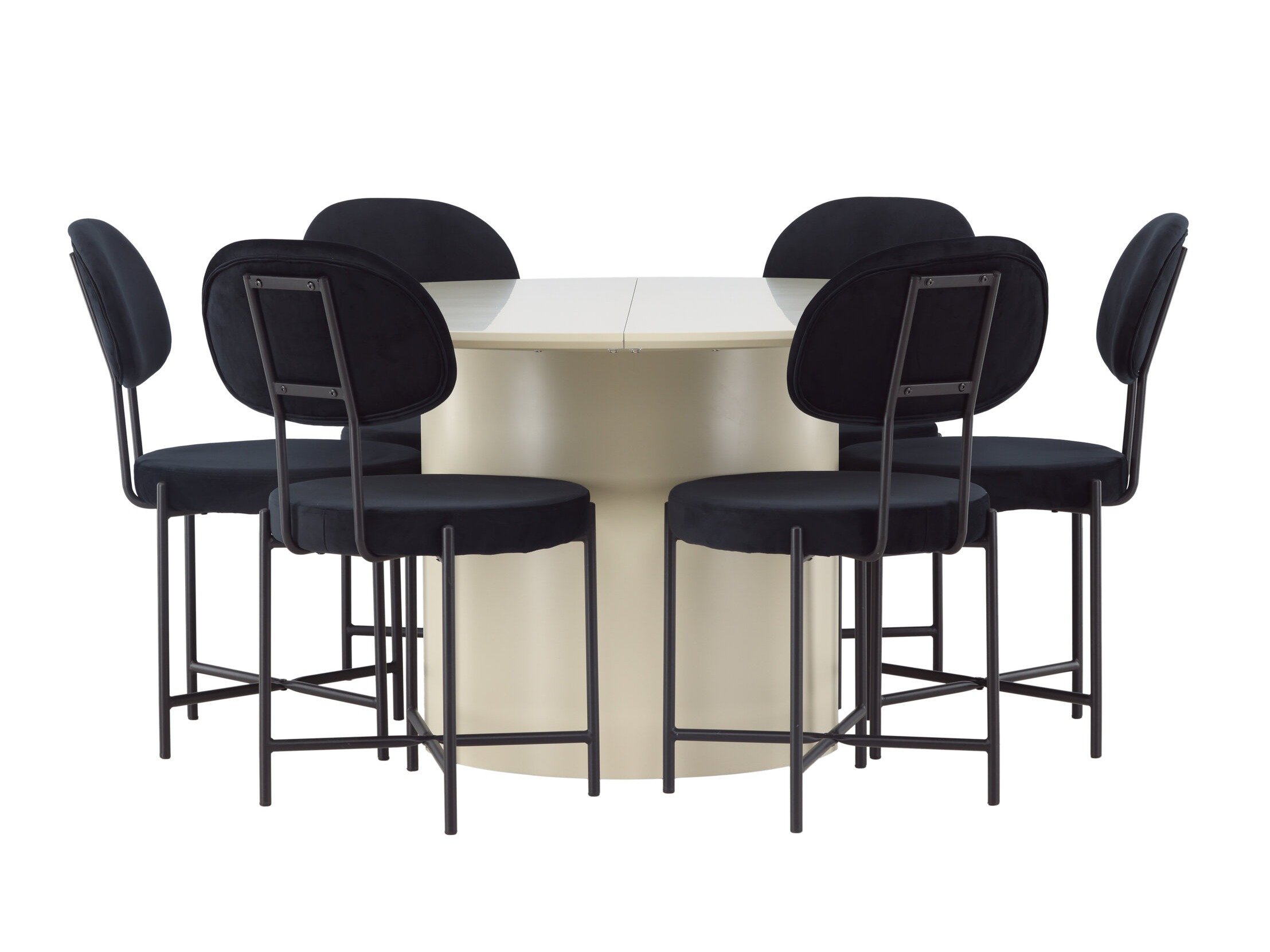 Conjunto de mesas y sillas para comedor Dallas 5109