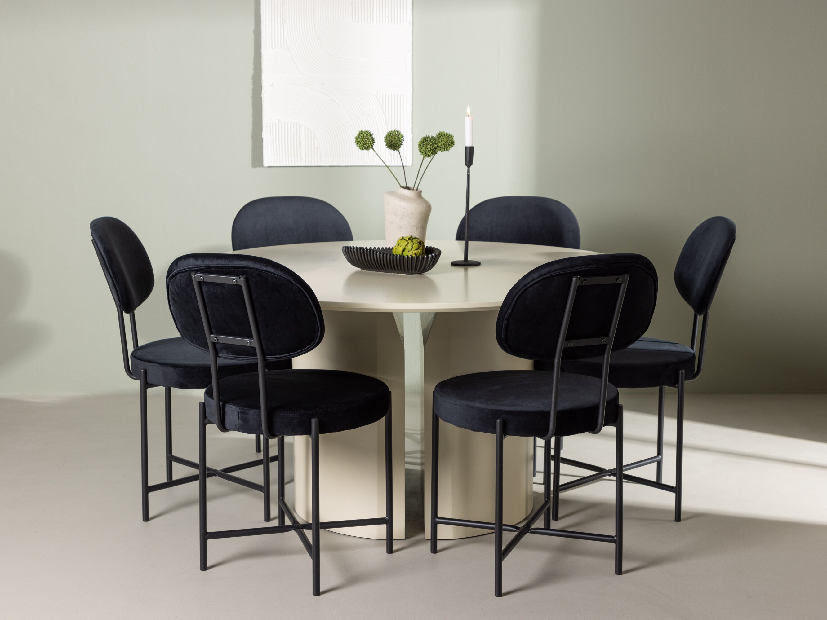 Conjunto de mesas y sillas para comedor Dallas 5109