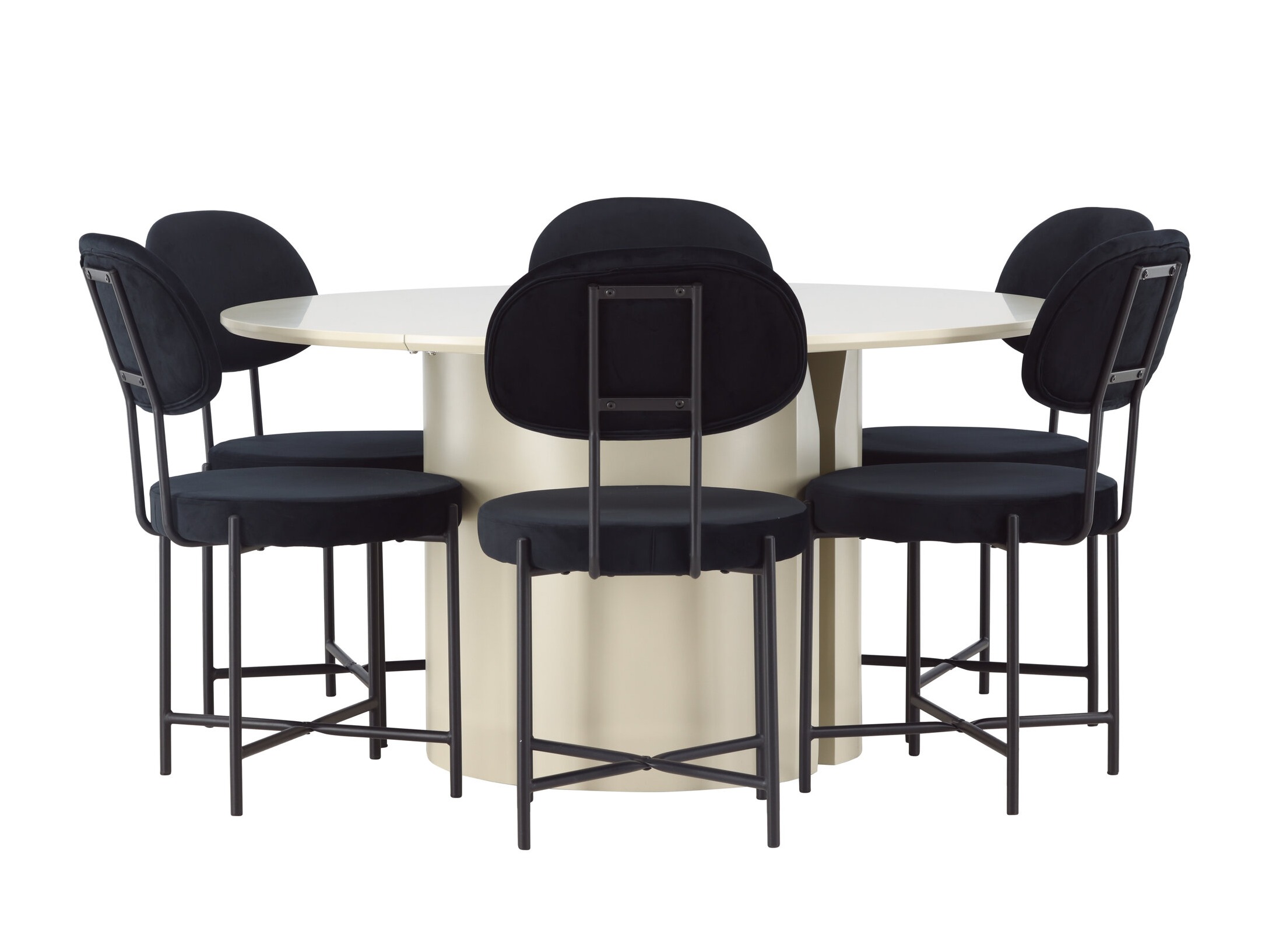 Conjunto de mesas y sillas para comedor Dallas 5109