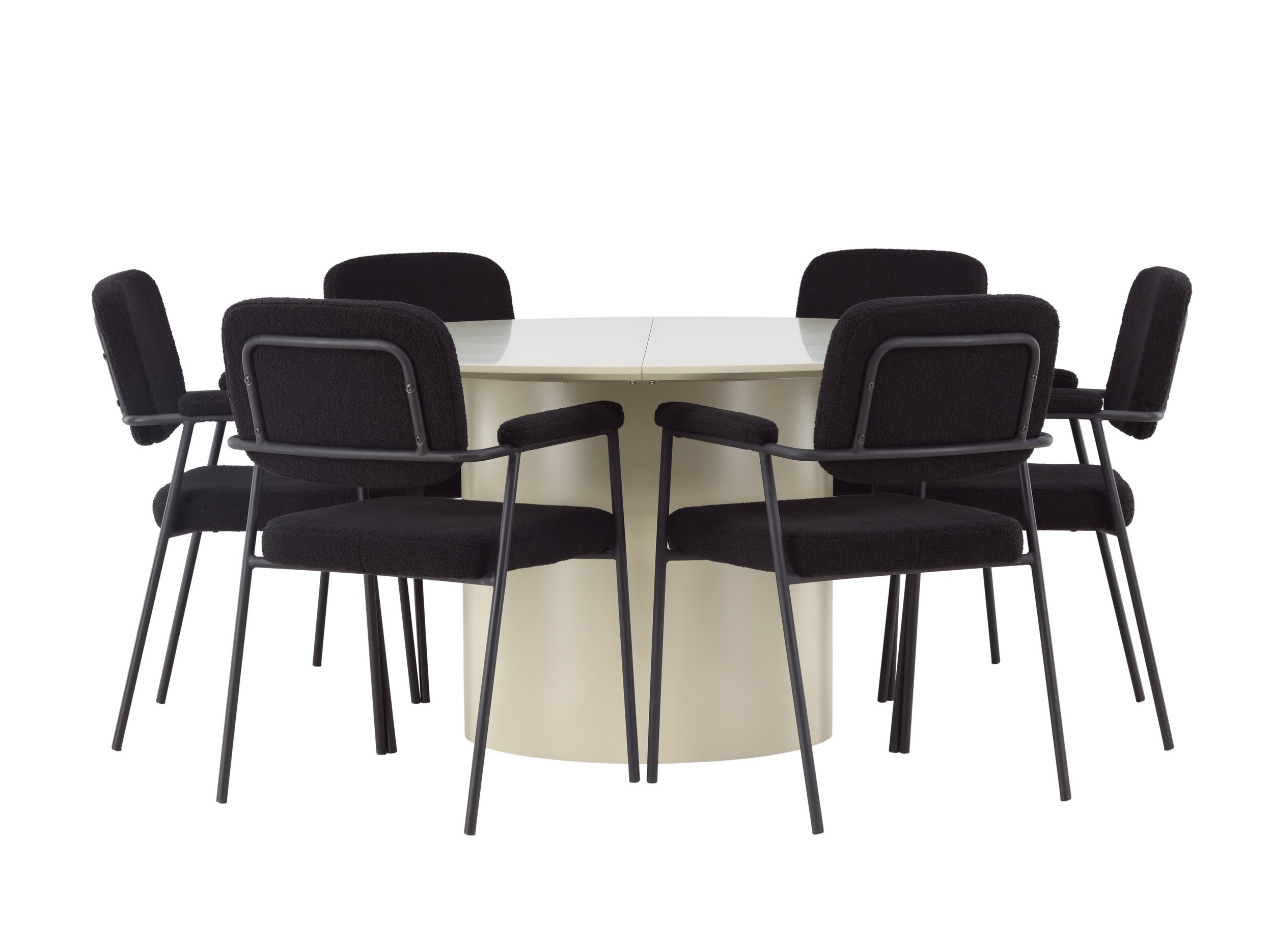 Conjunto de mesas y sillas para comedor Dallas 5110