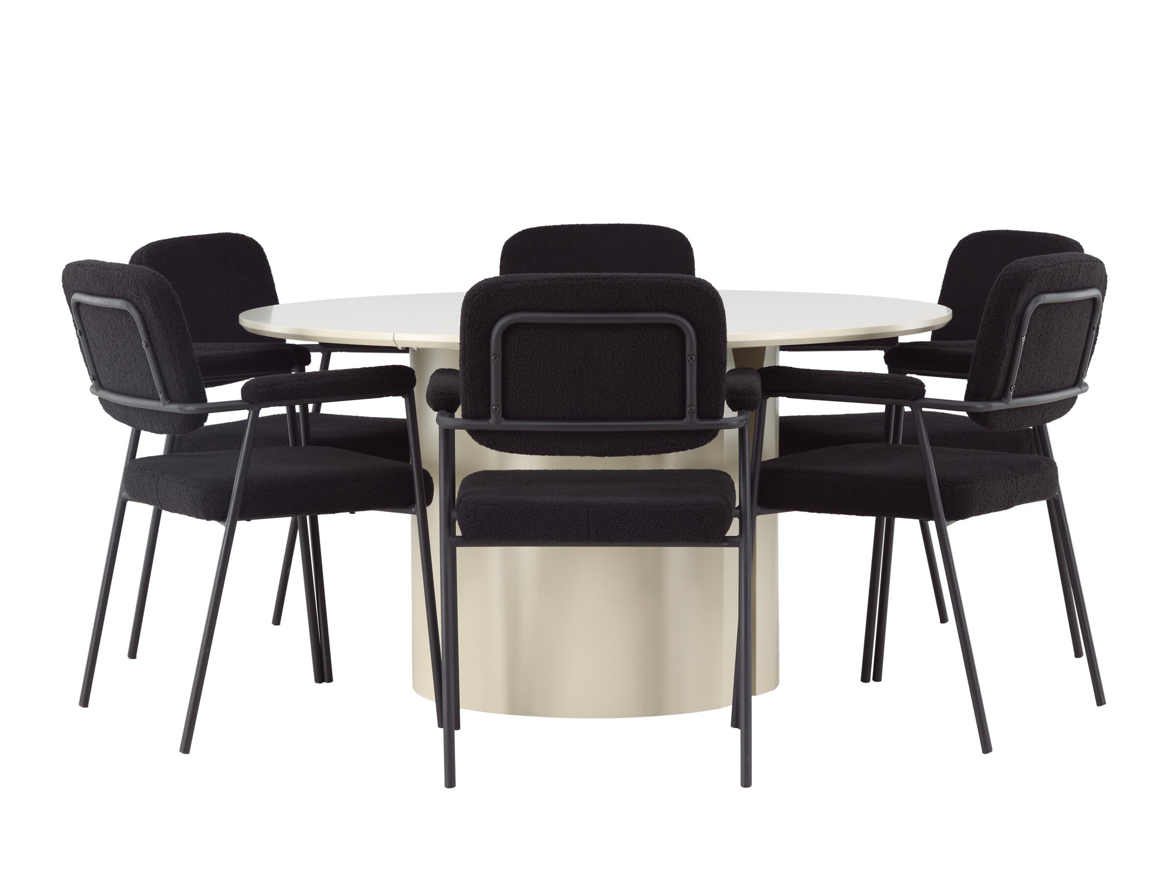 Conjunto de mesas y sillas para comedor Dallas 5110