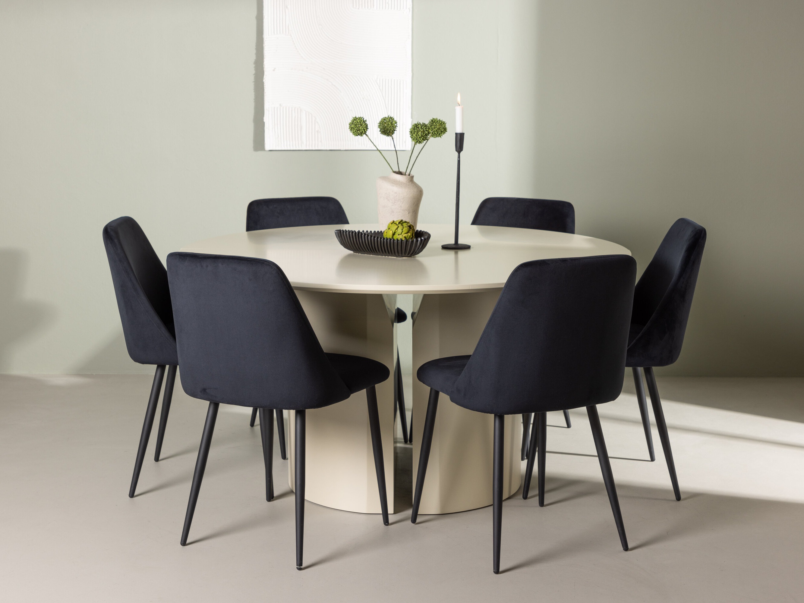 Conjunto de mesas y sillas para comedor Dallas 5111