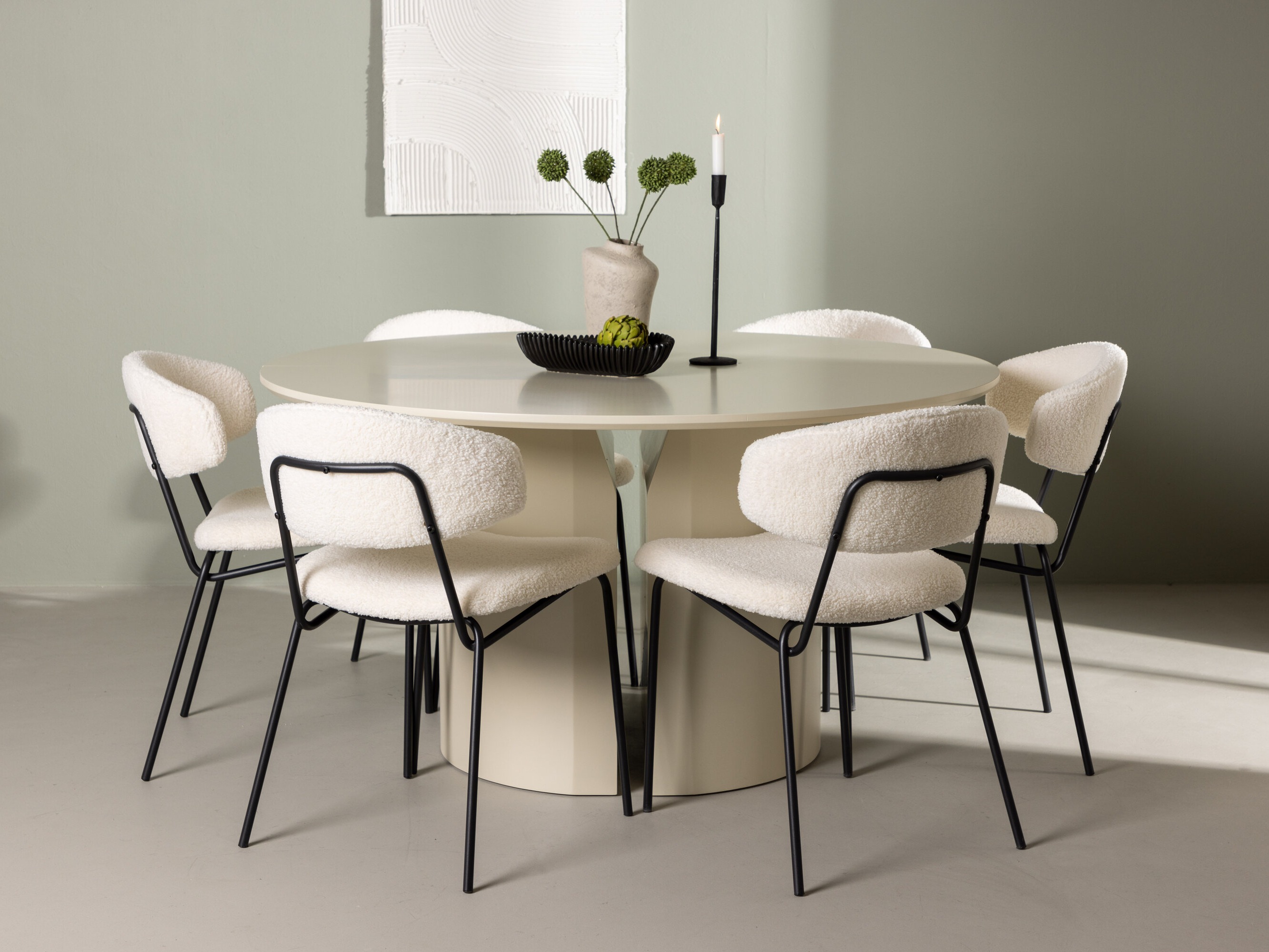 Conjunto de mesas y sillas para comedor Dallas 5112