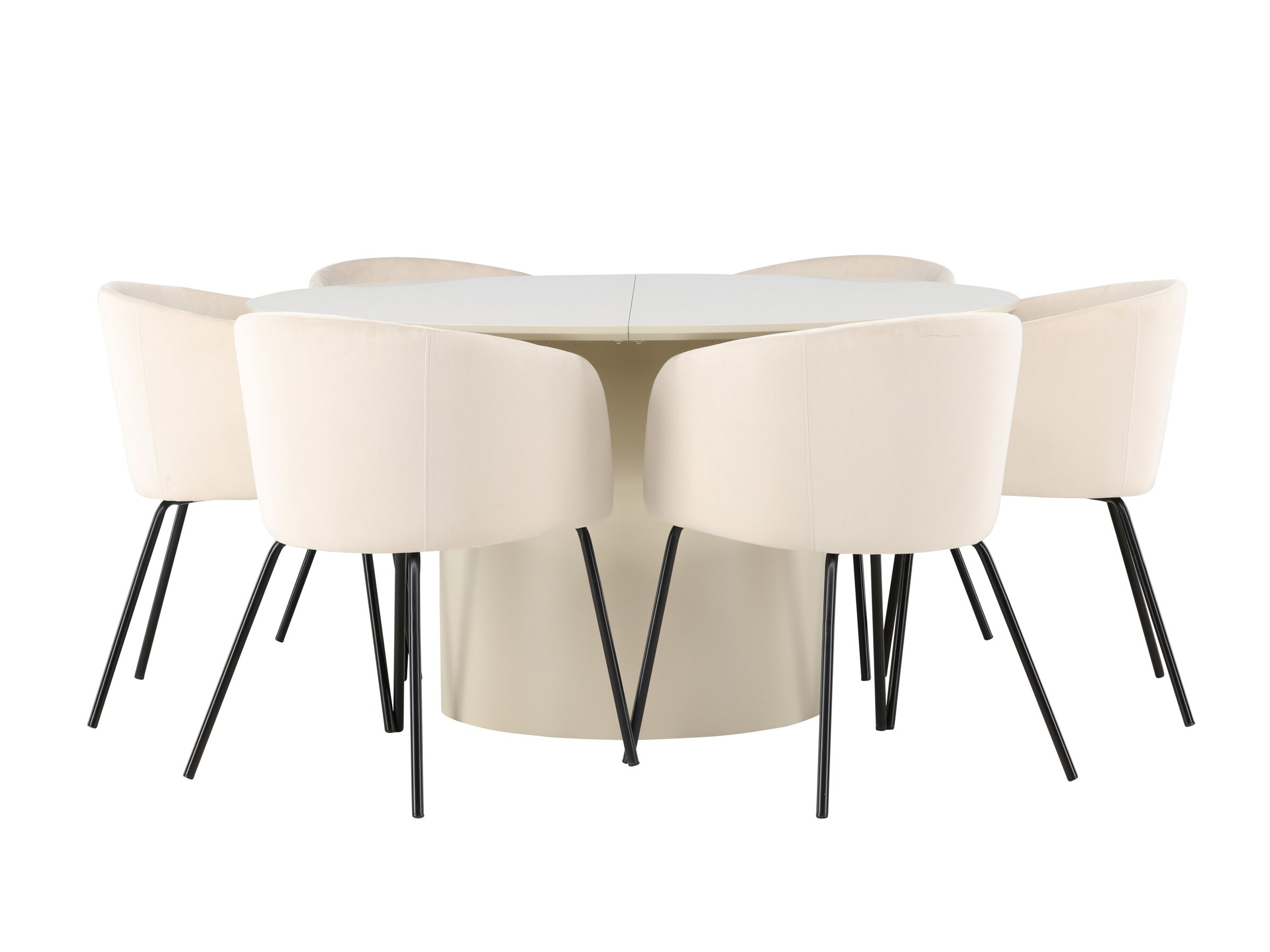 Conjunto de mesas y sillas para comedor Dallas 5113