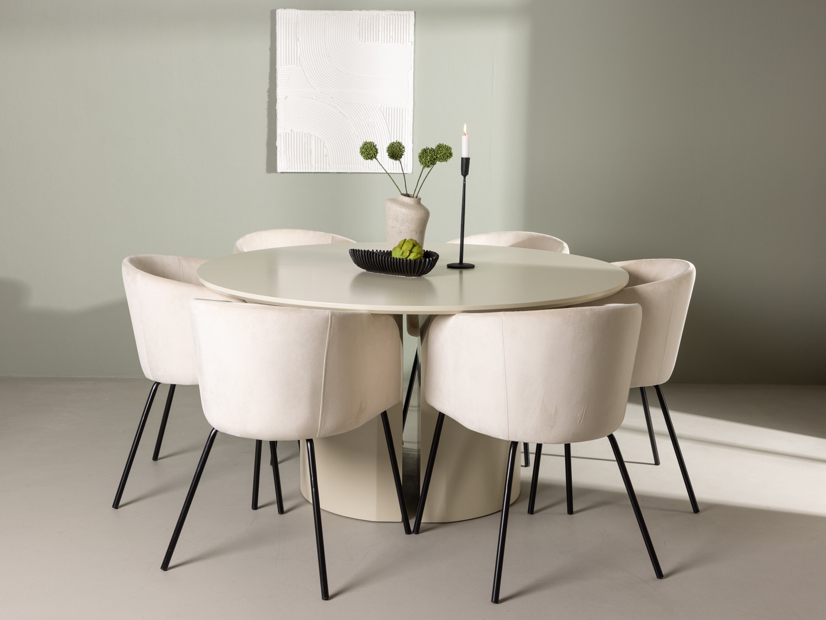 Conjunto de mesas y sillas para comedor Dallas 5113