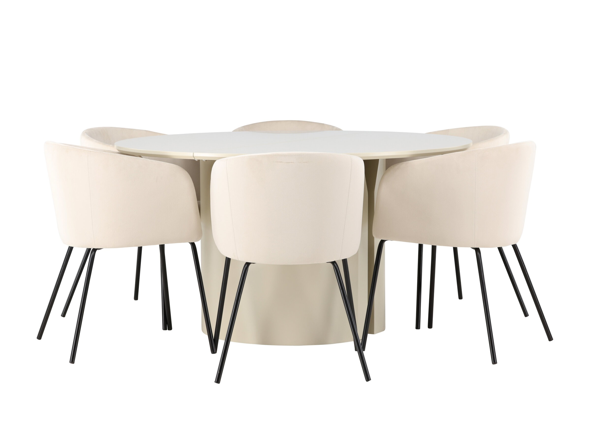 Conjunto de mesas y sillas para comedor Dallas 5113