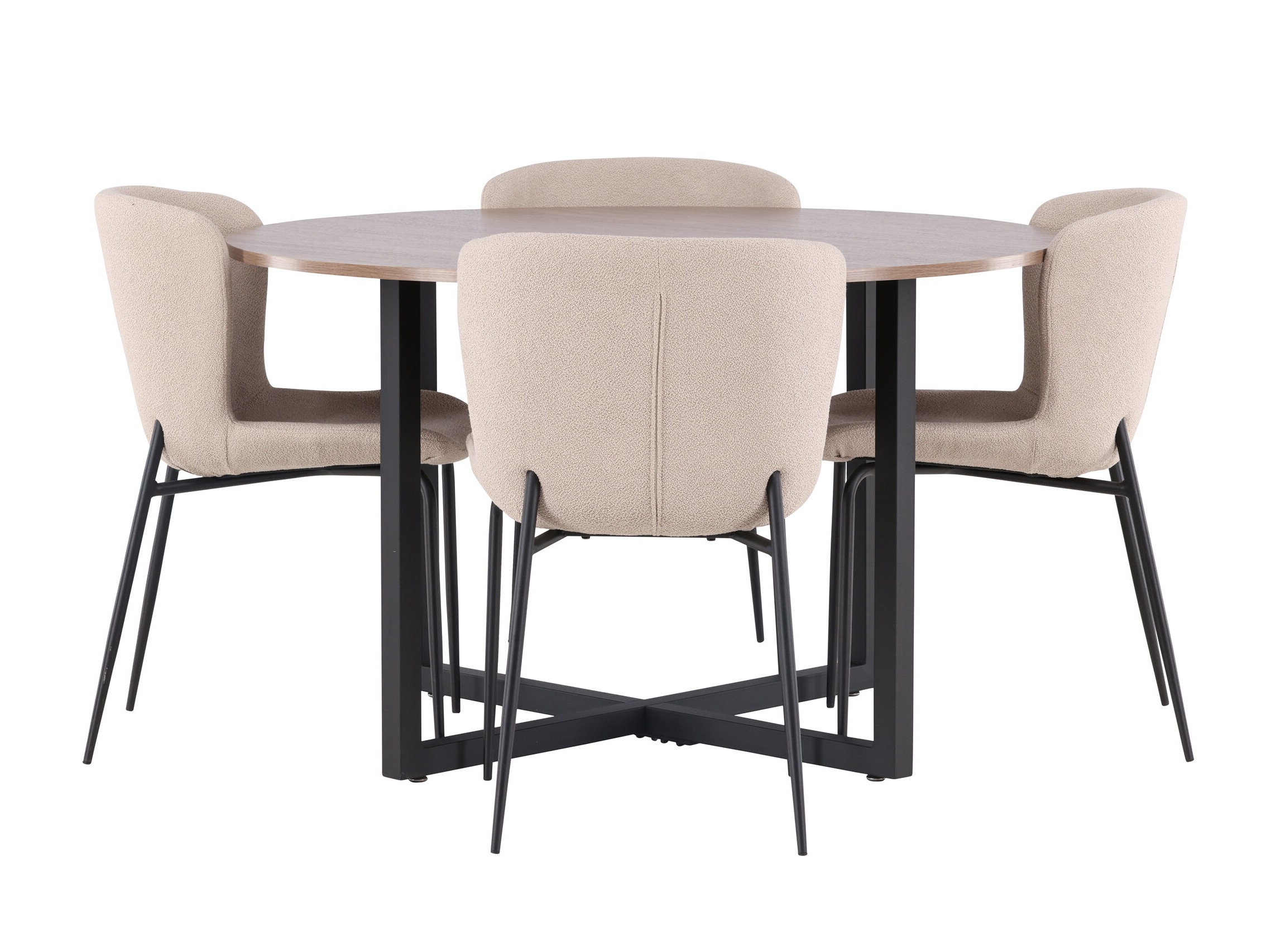 Conjunto de mesas y sillas para comedor Dallas 5114