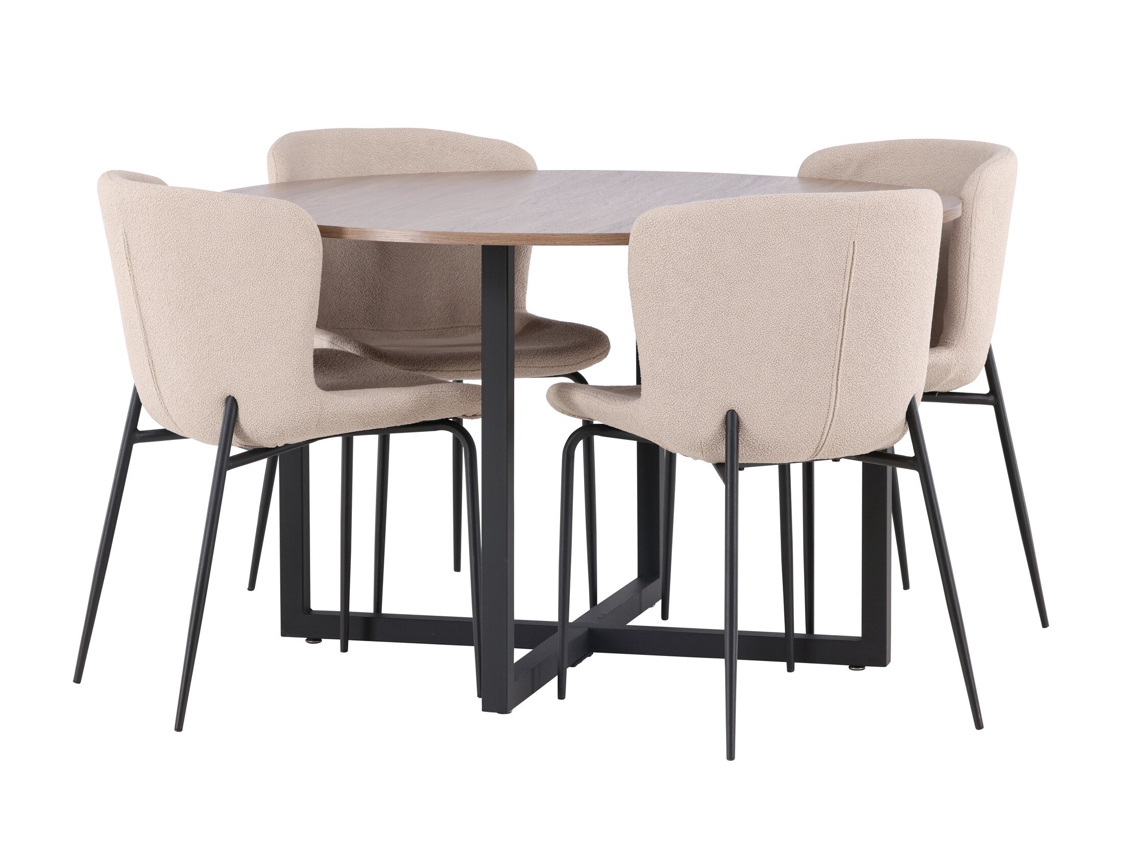 Conjunto de mesas y sillas para comedor Dallas 5114