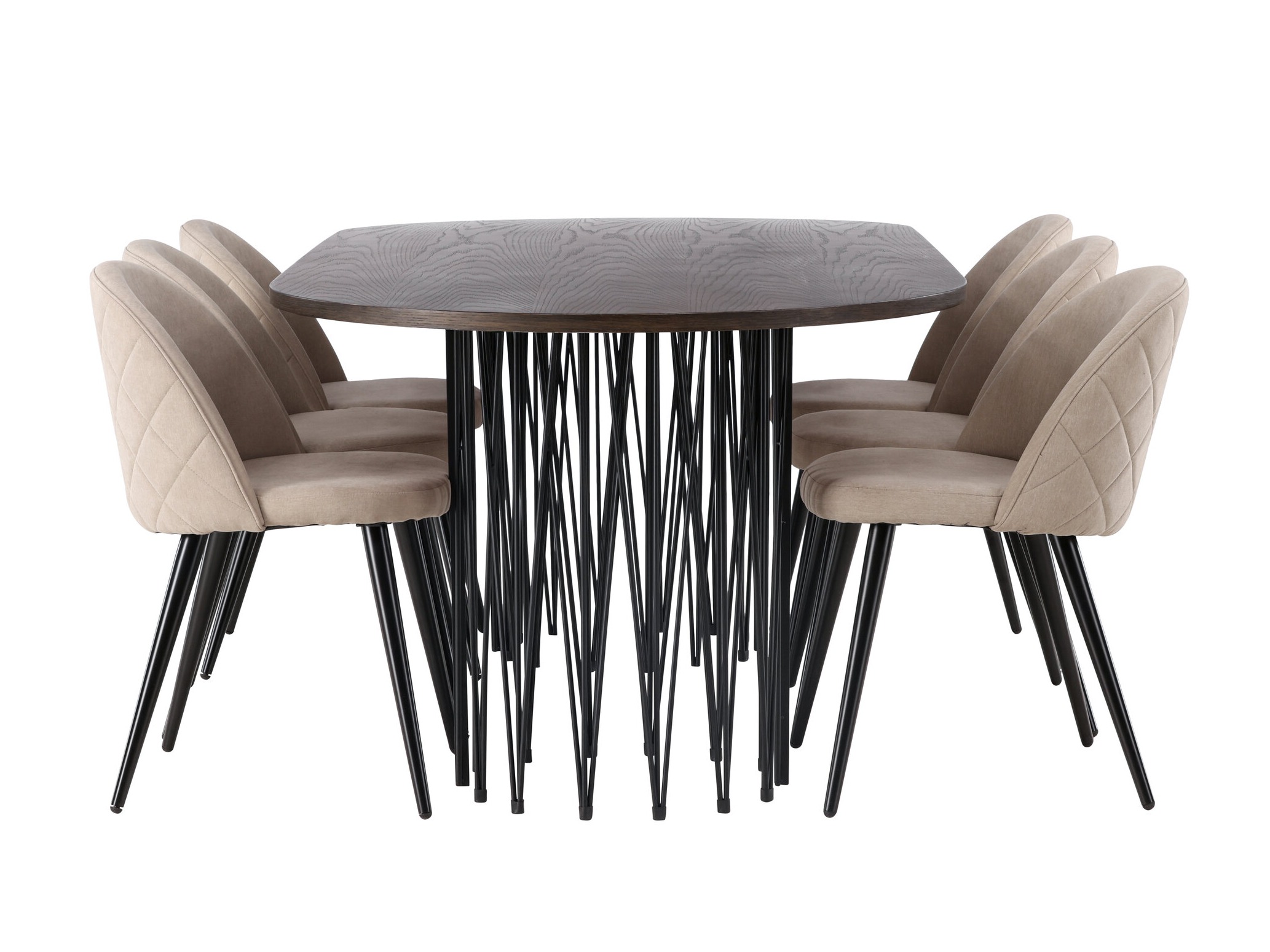 Conjunto de mesas y sillas para comedor Dallas 5116