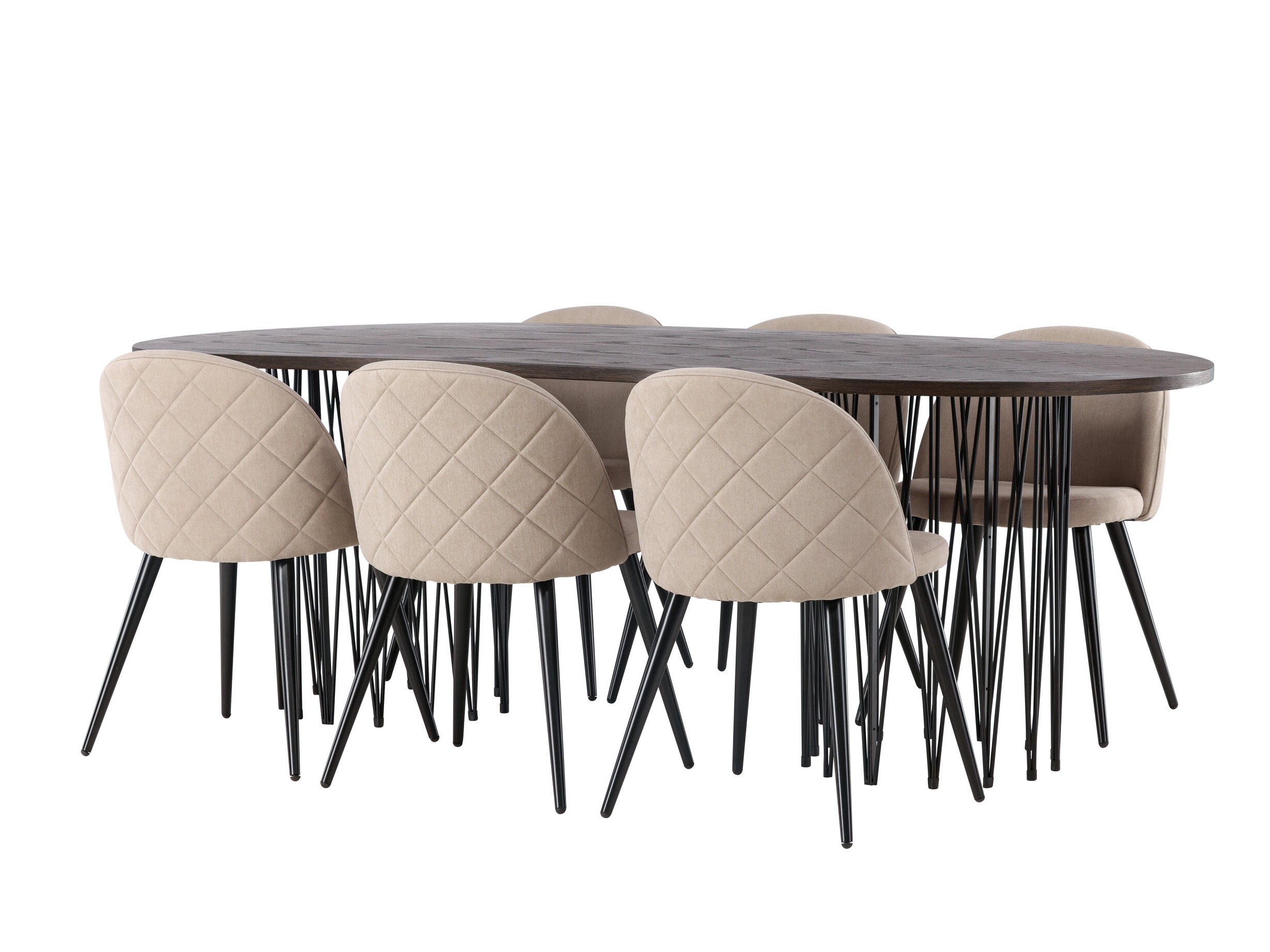 Conjunto de mesas y sillas para comedor Dallas 5116