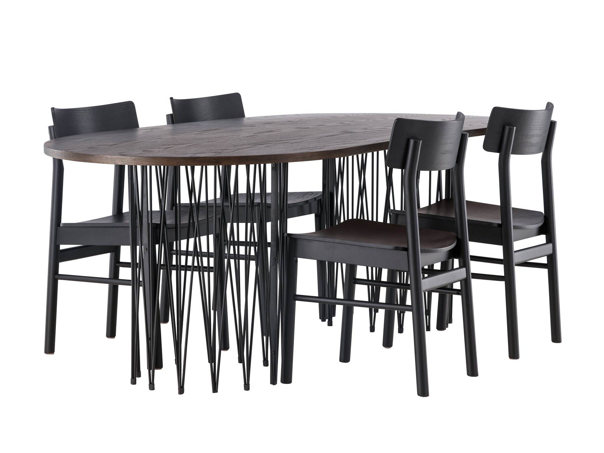 Conjunto de mesas y sillas para comedor Dallas 5117