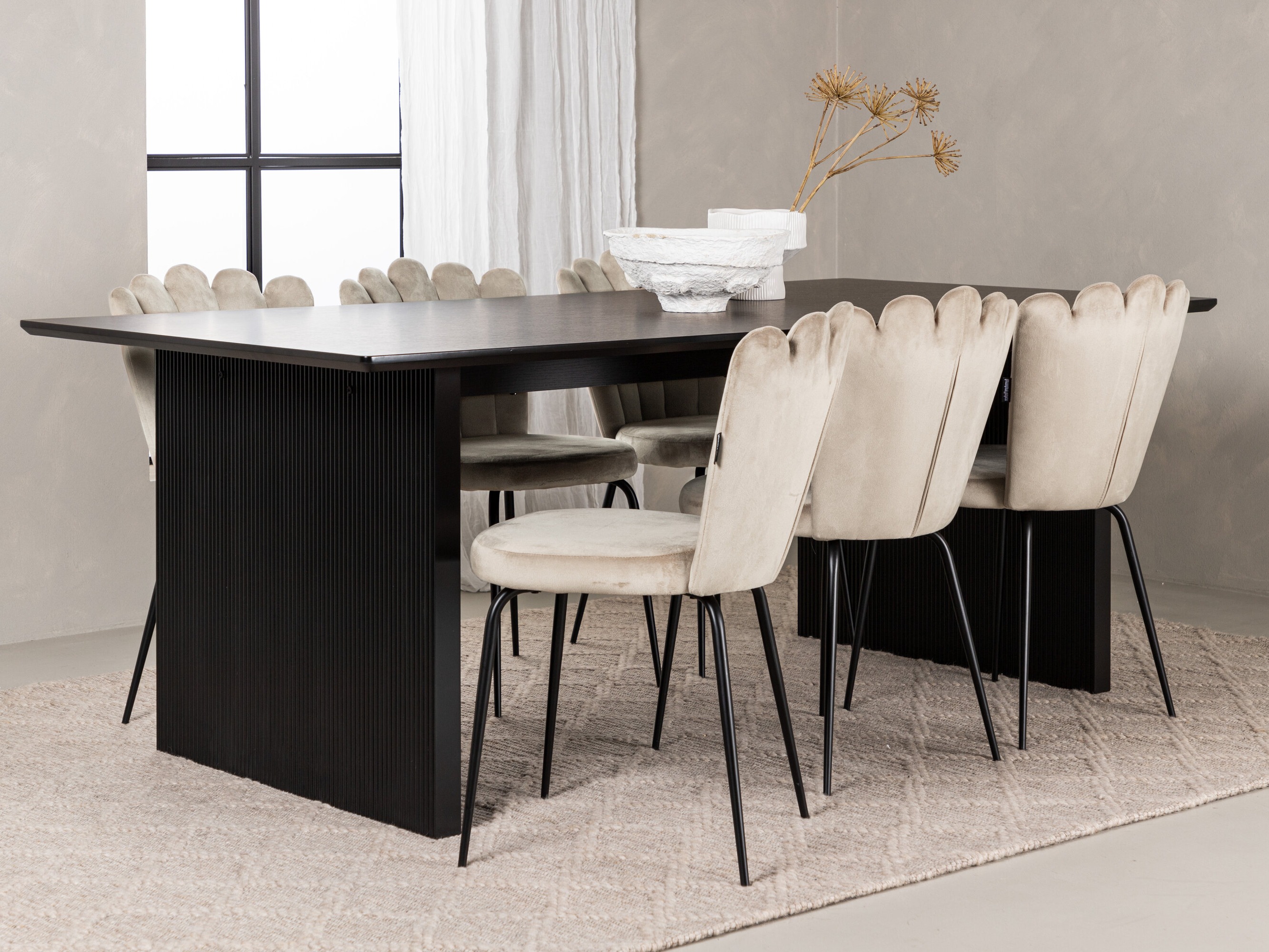 Conjunto de mesas y sillas para comedor Dallas 5119