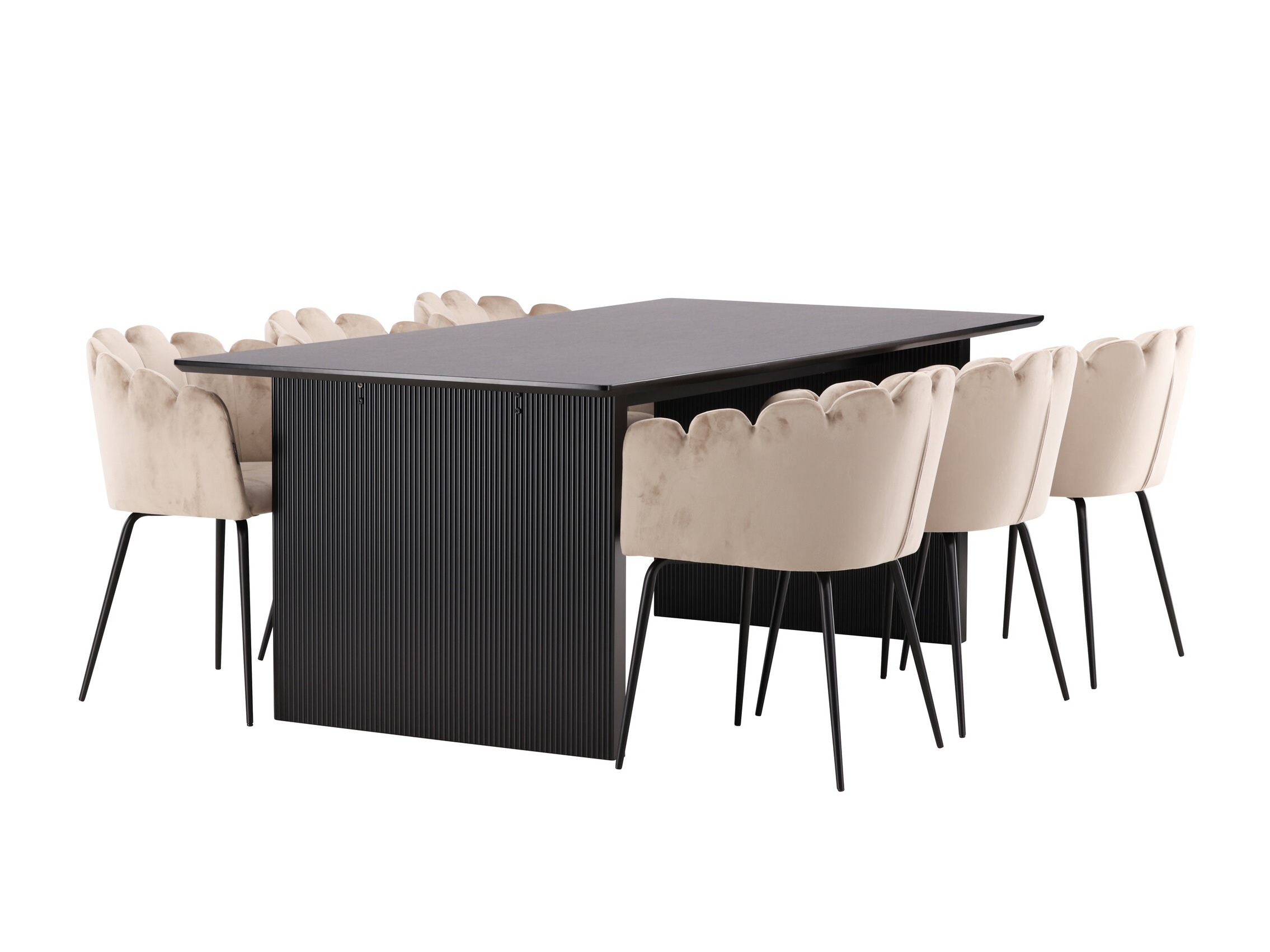 Conjunto de mesas y sillas para comedor Dallas 5120
