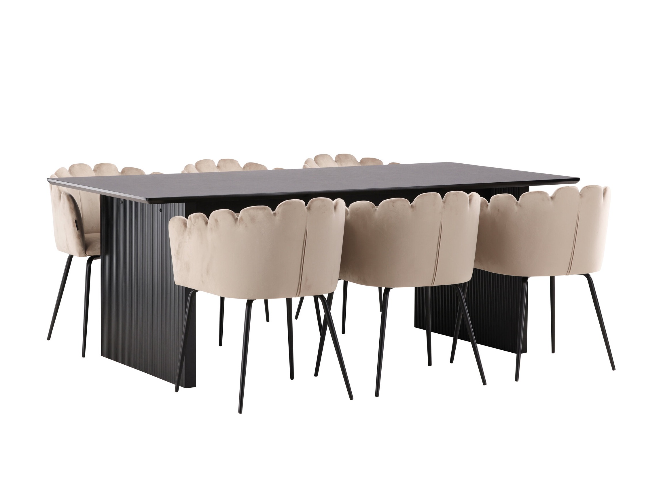 Conjunto de mesas y sillas para comedor Dallas 5120