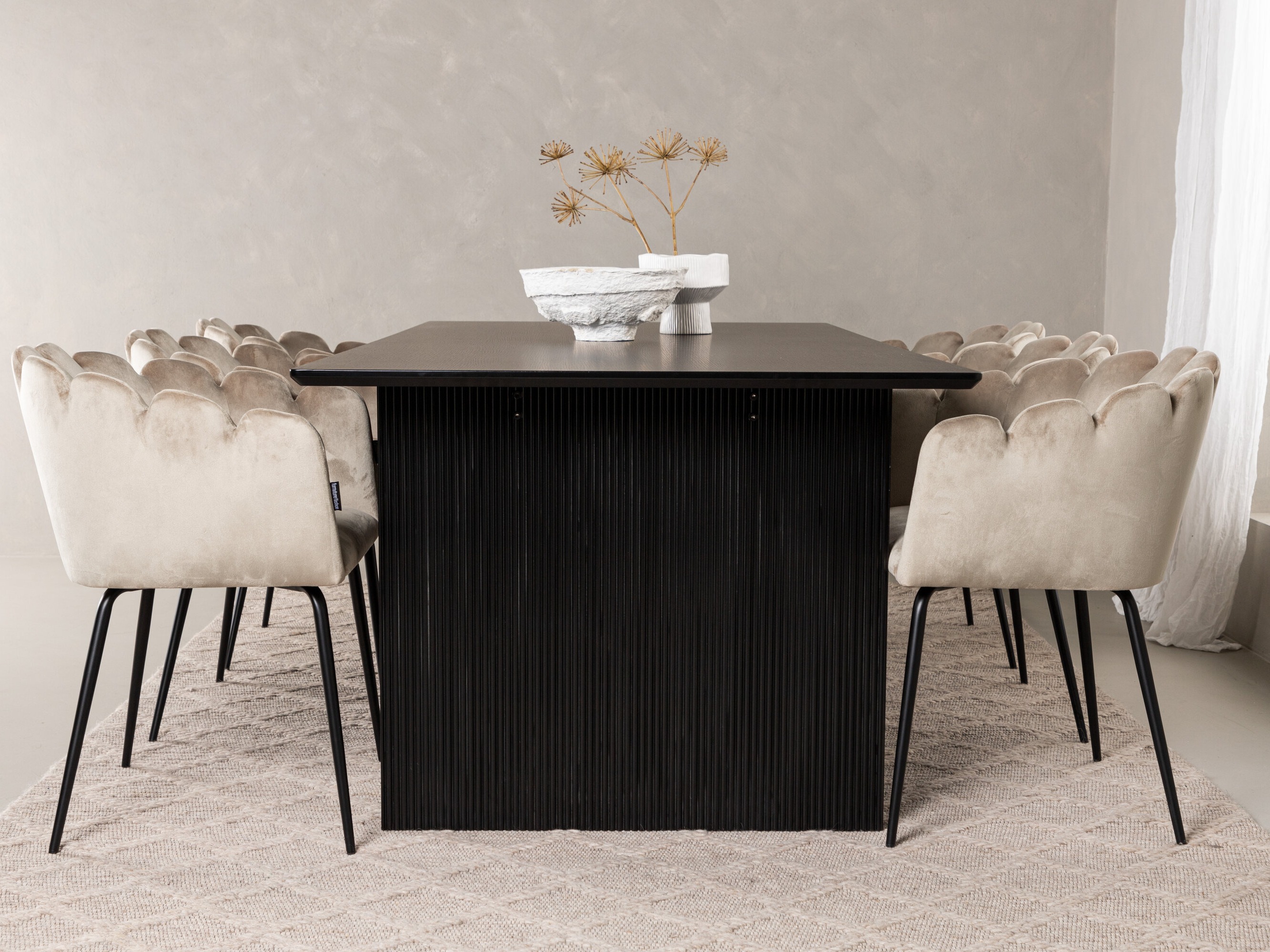 Conjunto de mesas y sillas para comedor Dallas 5120