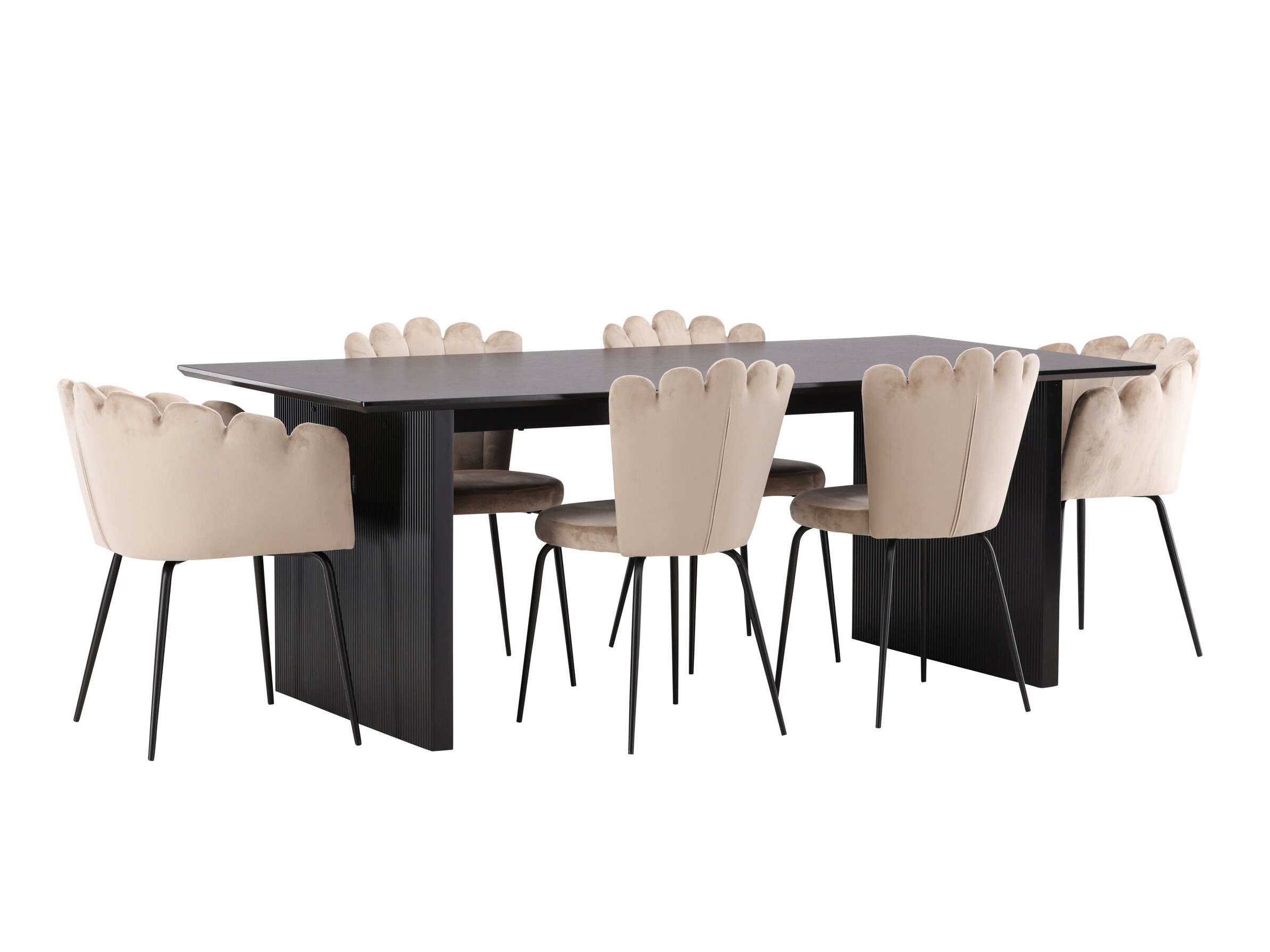 Conjunto de mesas y sillas para comedor Dallas 5121