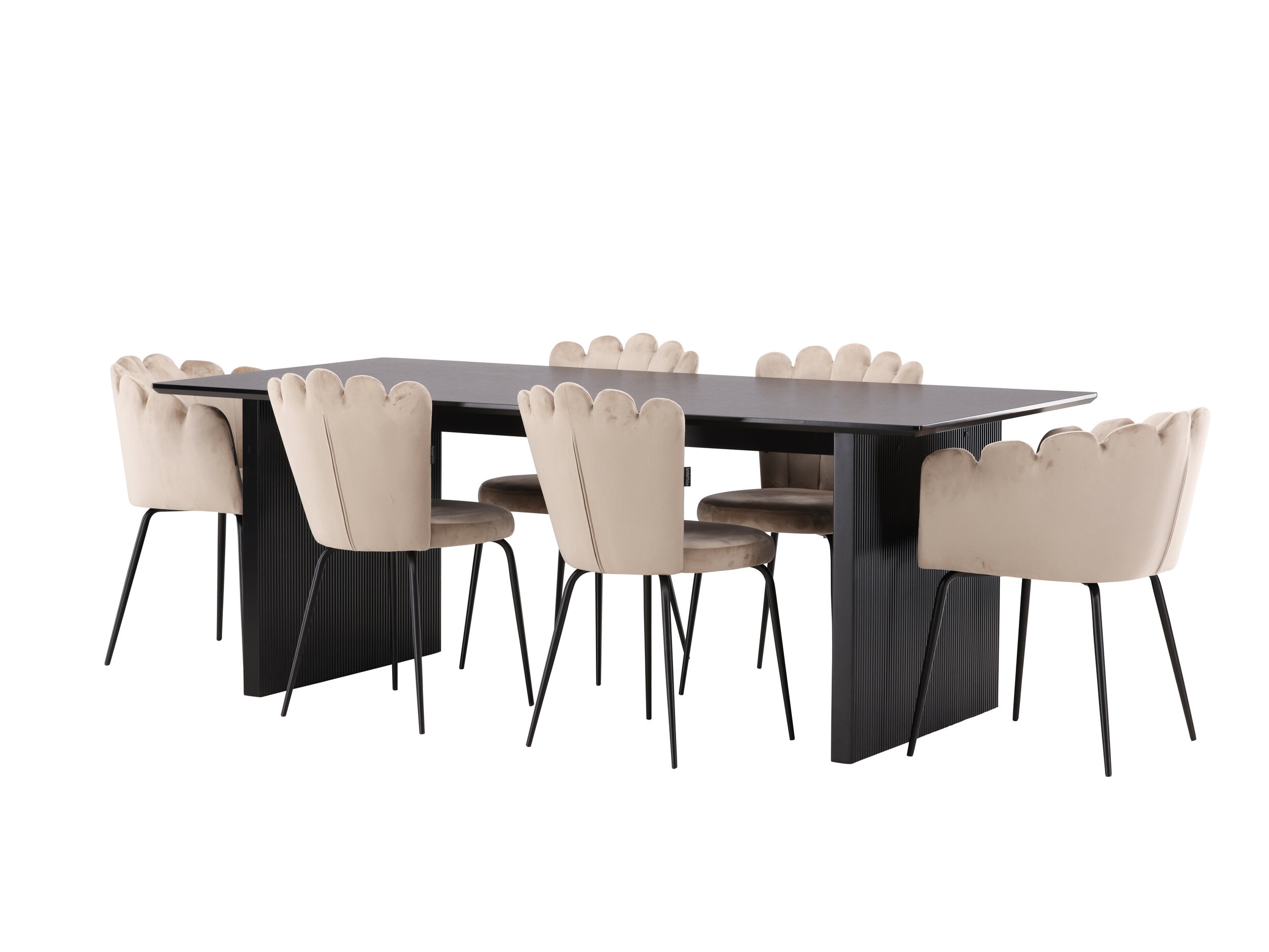 Conjunto de mesas y sillas para comedor Dallas 5121