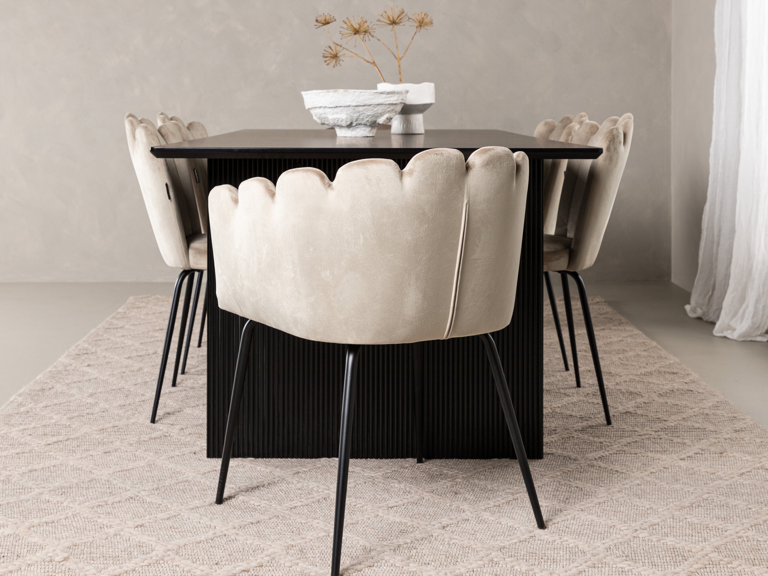 Conjunto de mesas y sillas para comedor Dallas 5121