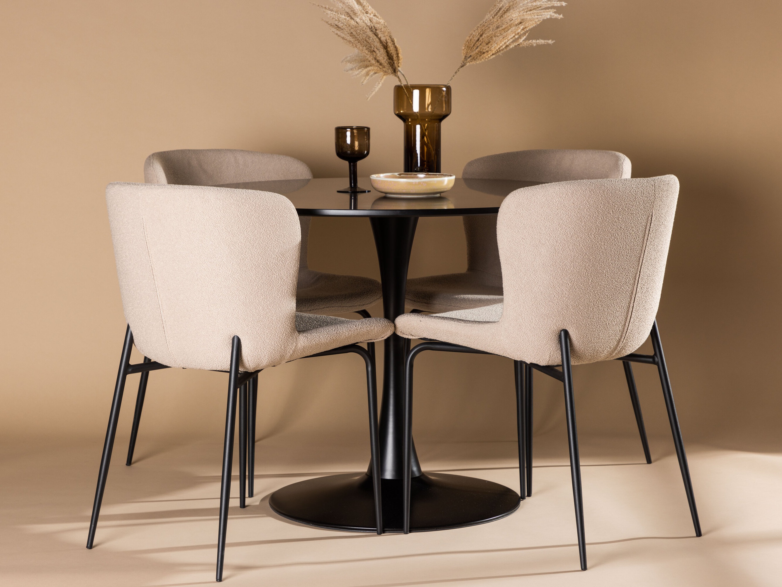 Conjunto de mesas y sillas para comedor Dallas 5123