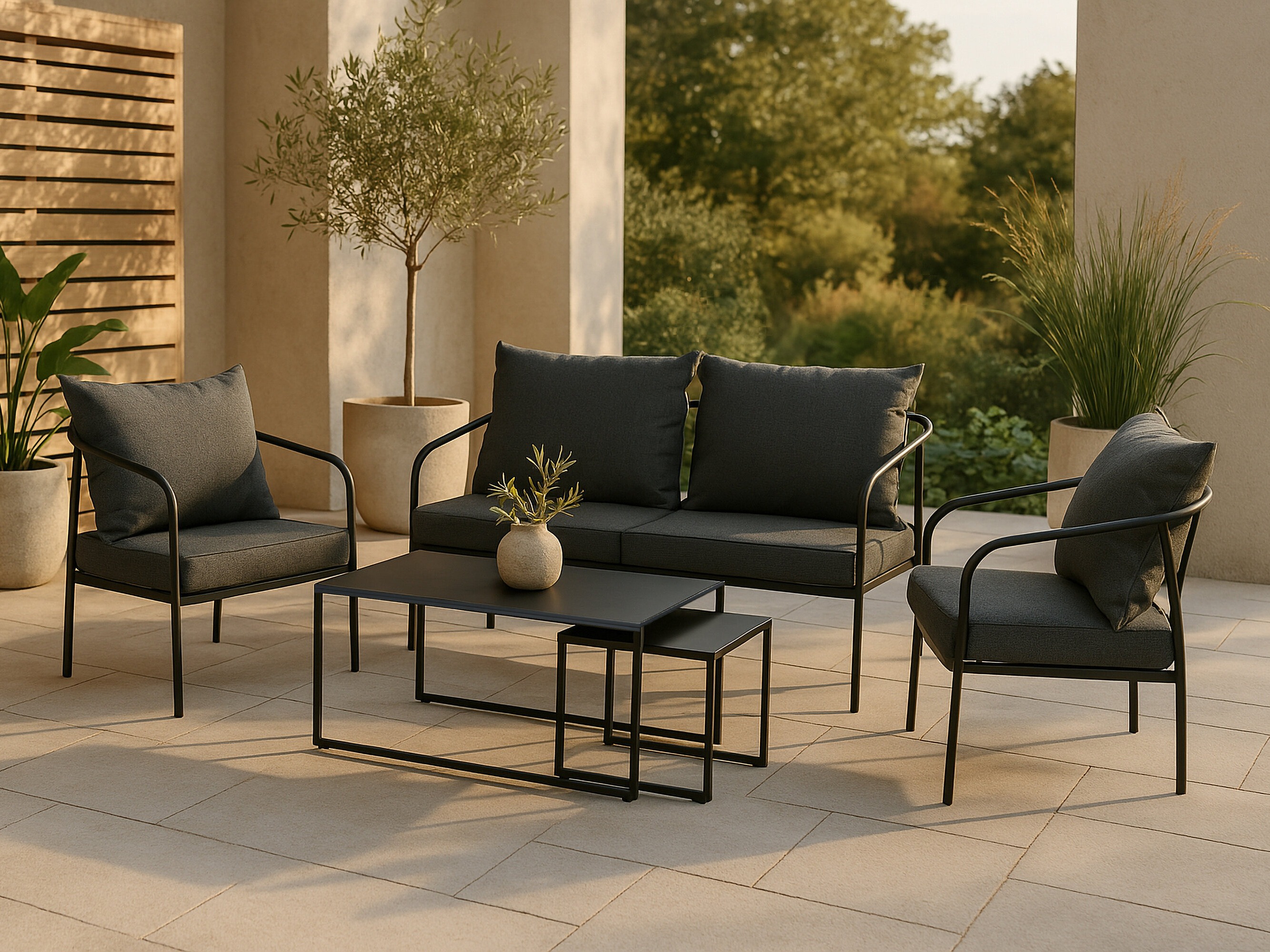 Conjunto de muebles de exterior Dallas 3113