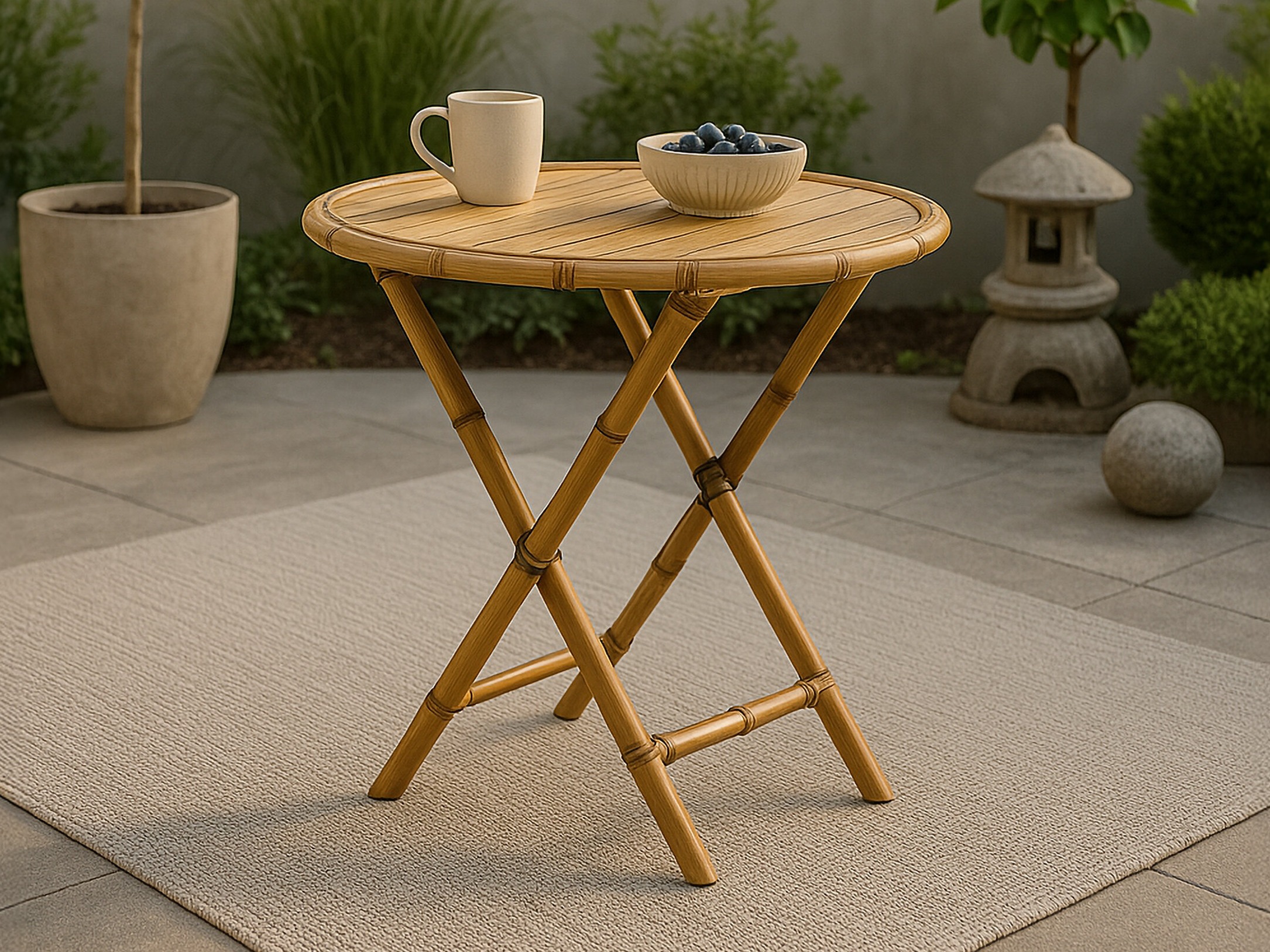 Mesa para exterior Mernolu 102