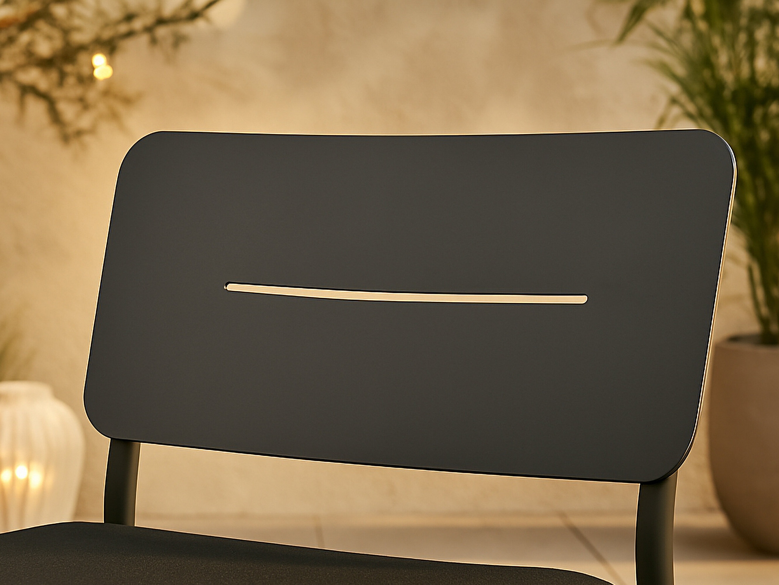 Silla para exterior Dallas 825 (Negro)