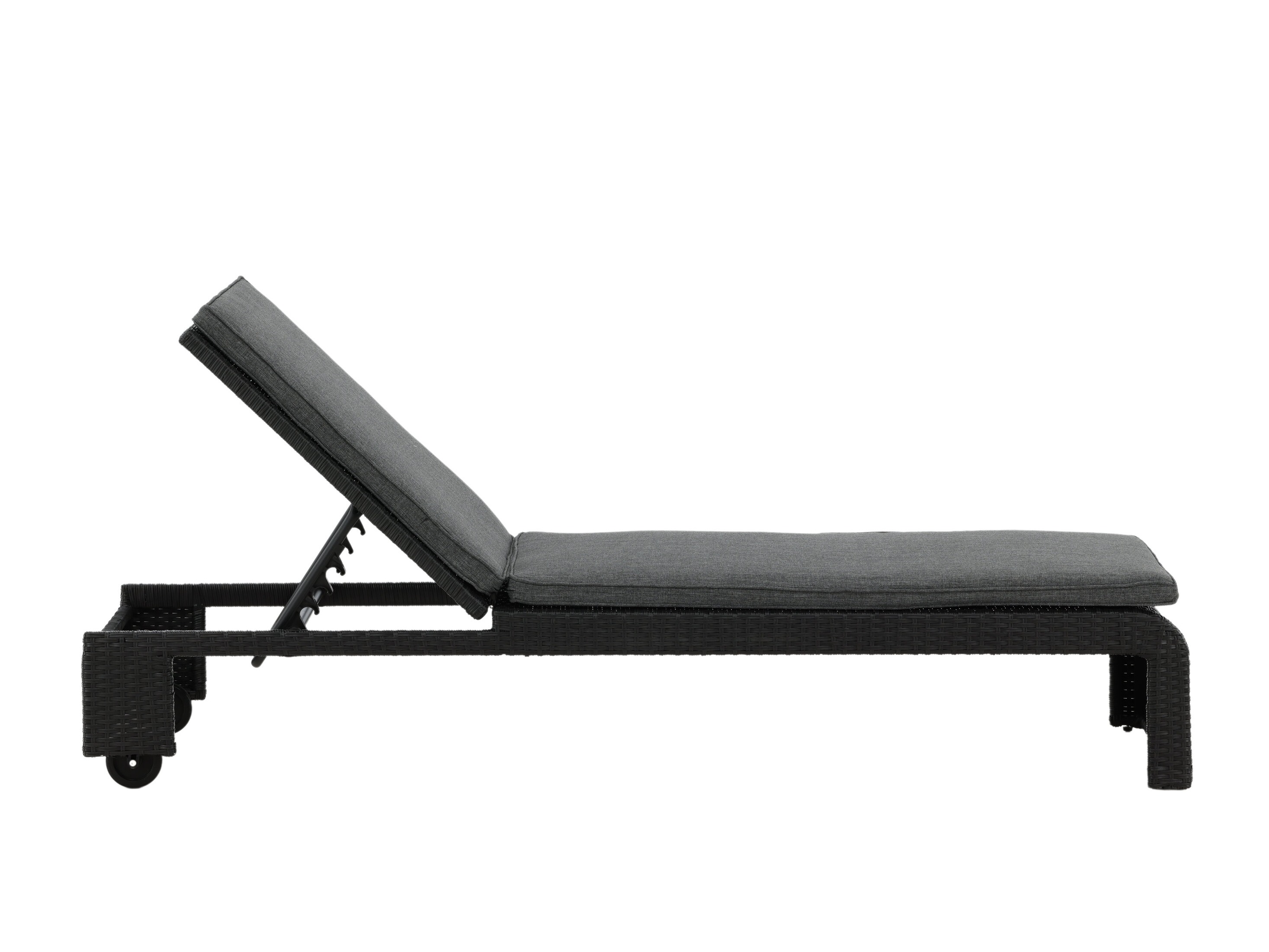 Tumbona Dallas 771 (Negro + Gris)