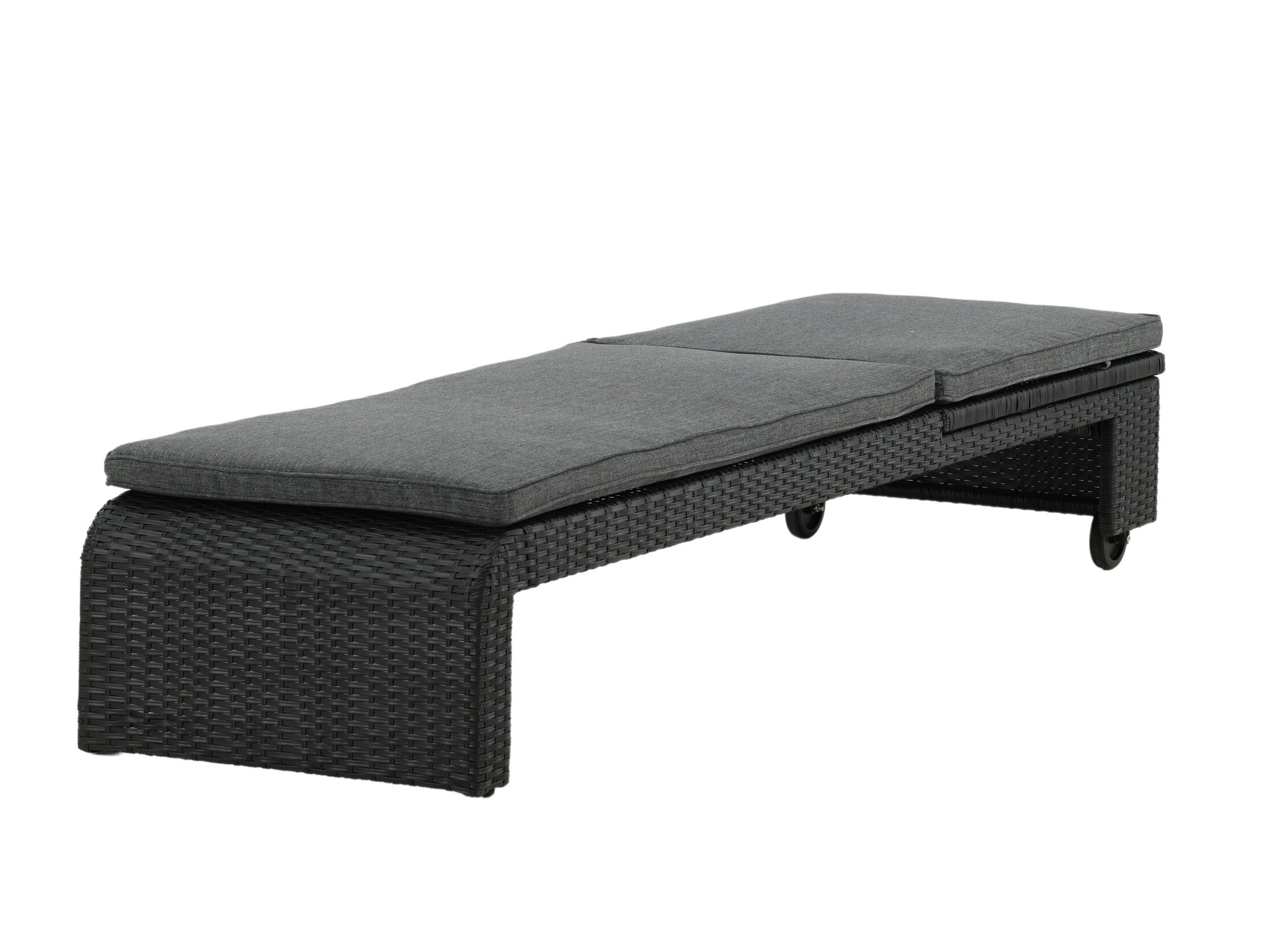 Tumbona Dallas 771 (Negro + Gris)
