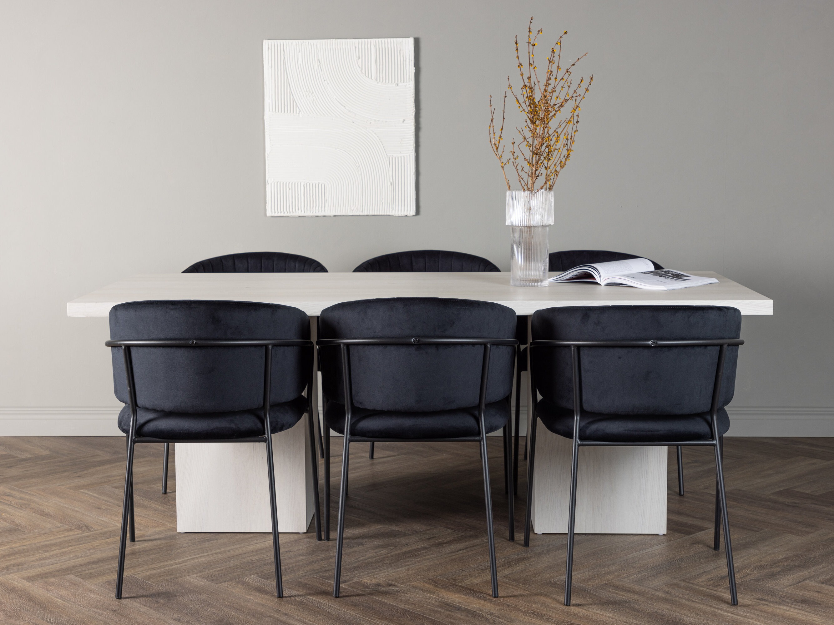 Conjunto de mesas y sillas para comedor Dallas 5127