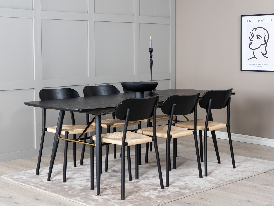 Conjunto de mesas y sillas para comedor Dallas 5128