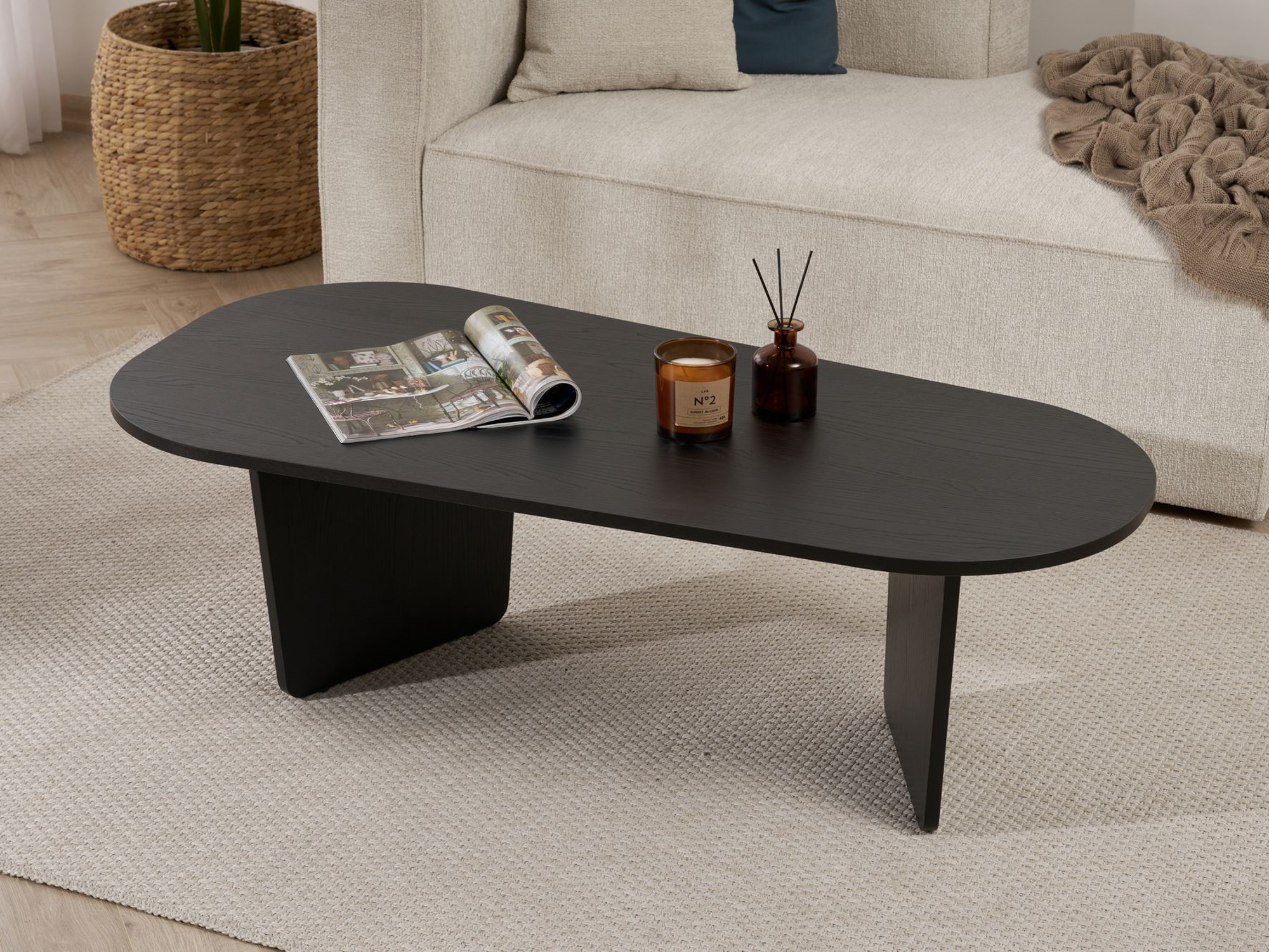 Mesa de centro Novato 135 (Negro)