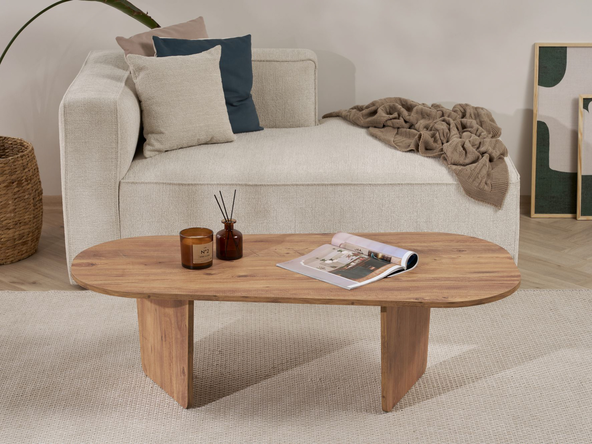 Mesa de centro Novato 135 (Pino)