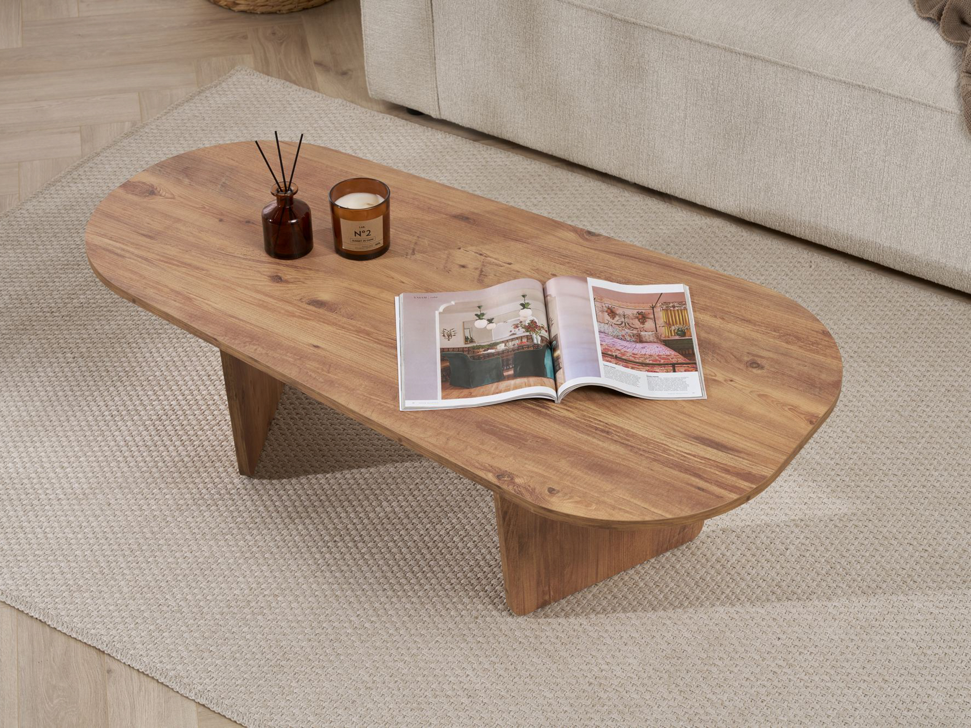 Mesa de centro Novato 135 (Pino)