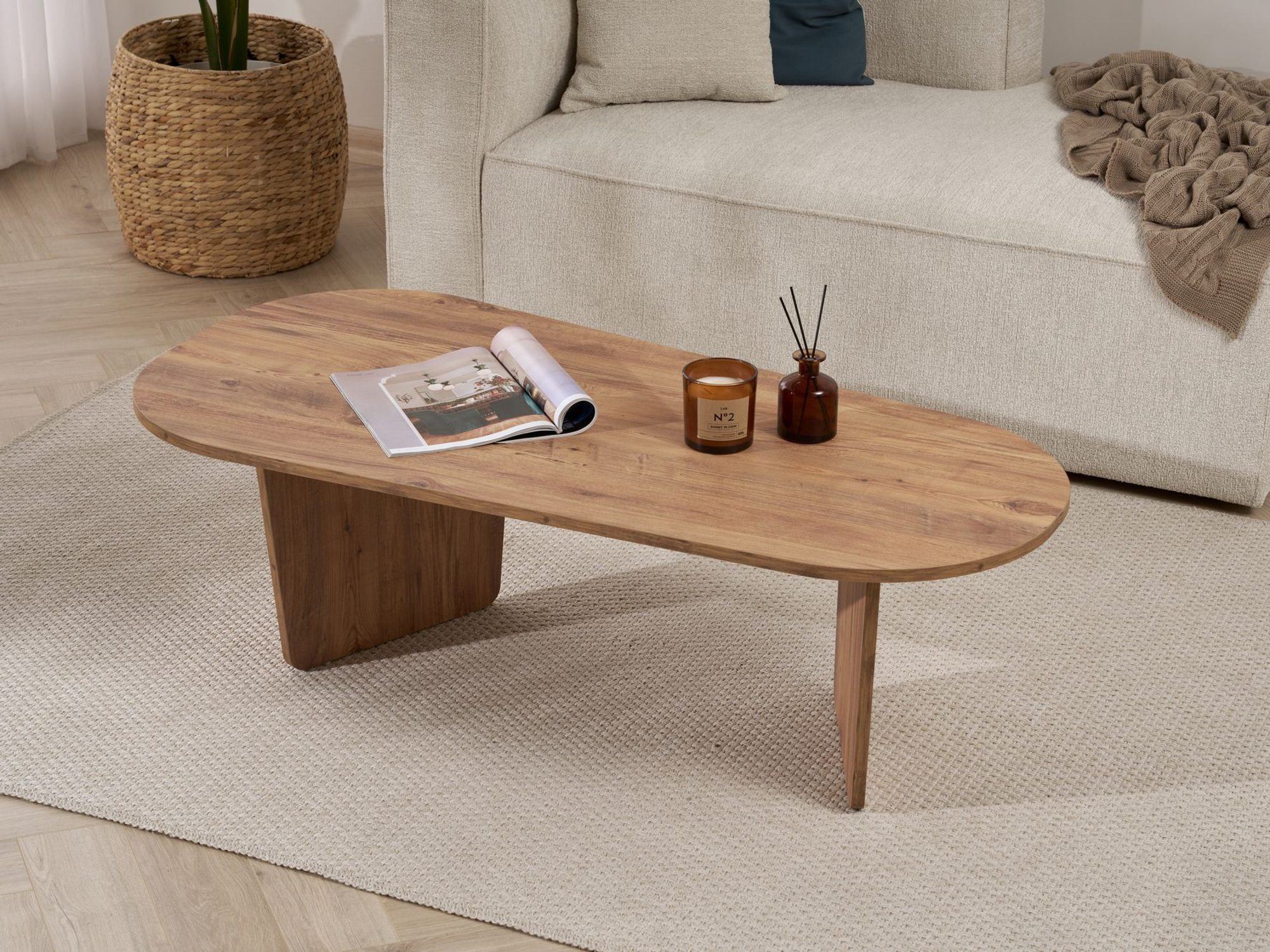 Mesa de centro Novato 135 (Pino)