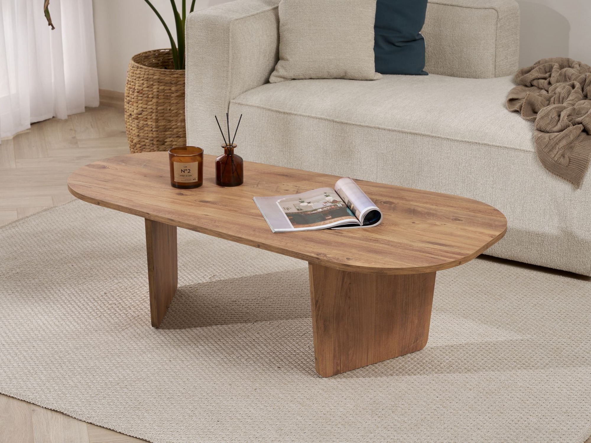 Mesa de centro Novato 135 (Pino)